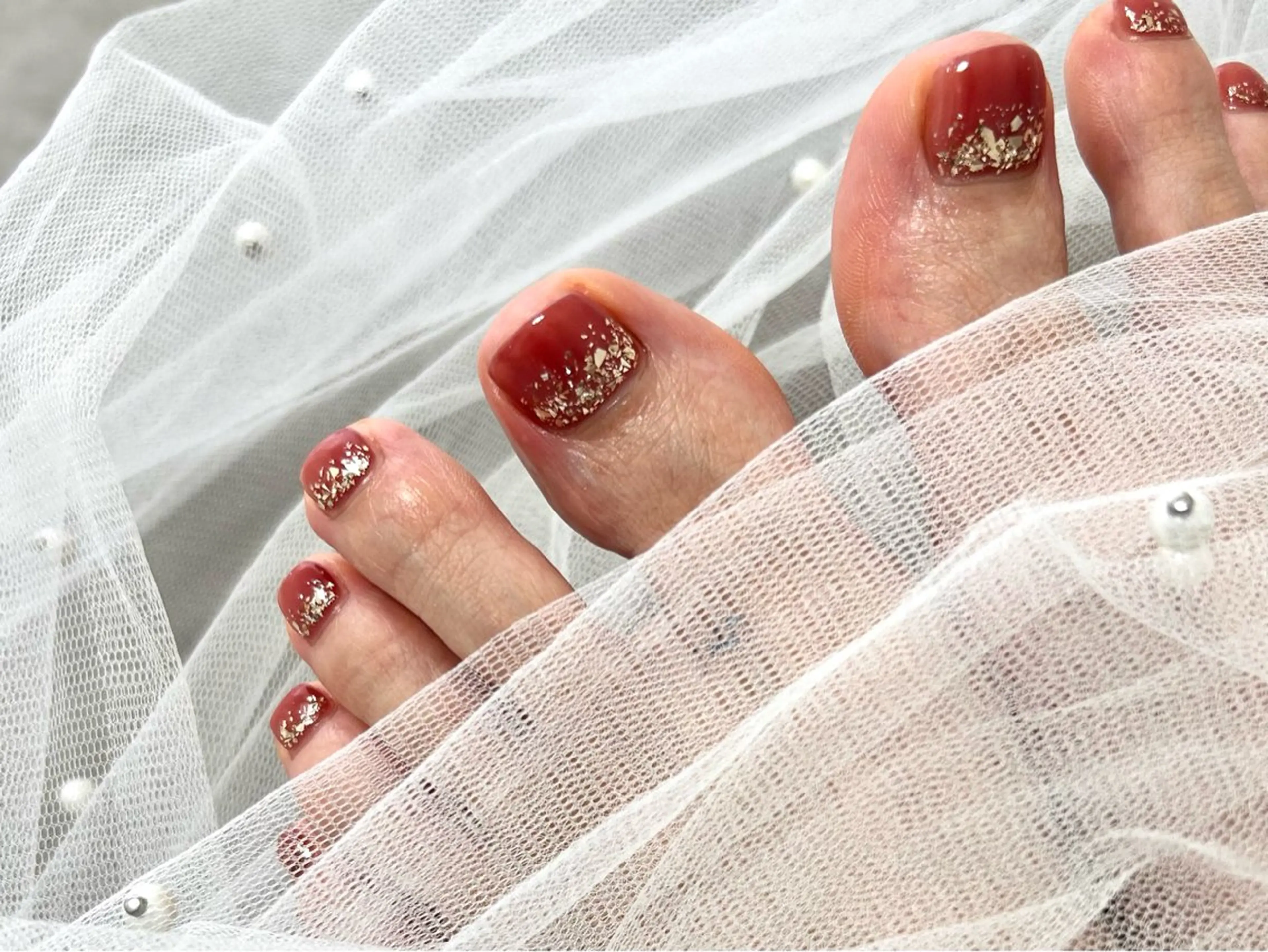 ネイル フットネイル Bonheur_ MAIKOのネイルデザイン