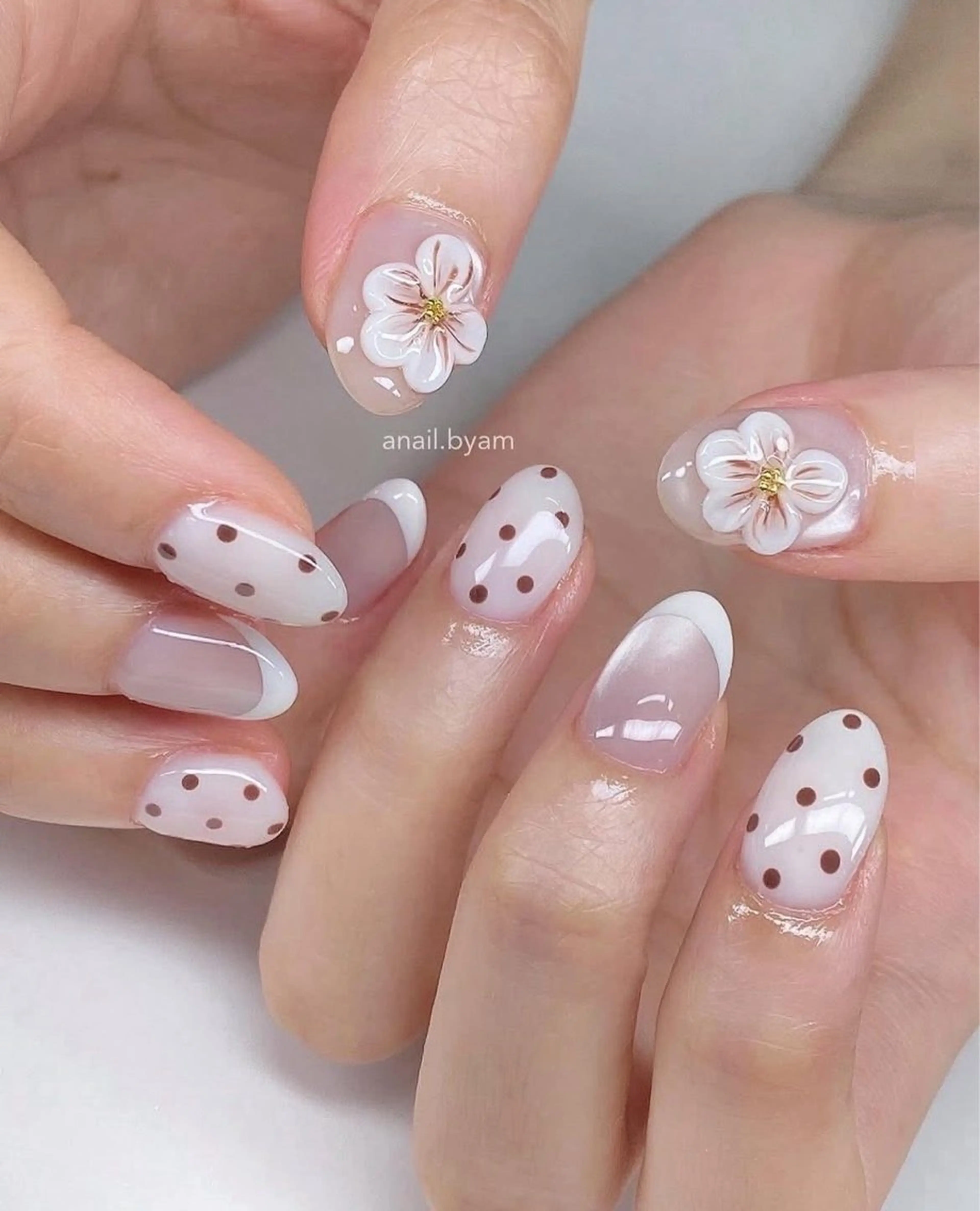 ネイル ハンドネイル Rose Ana.Chuoのネイルデザイン