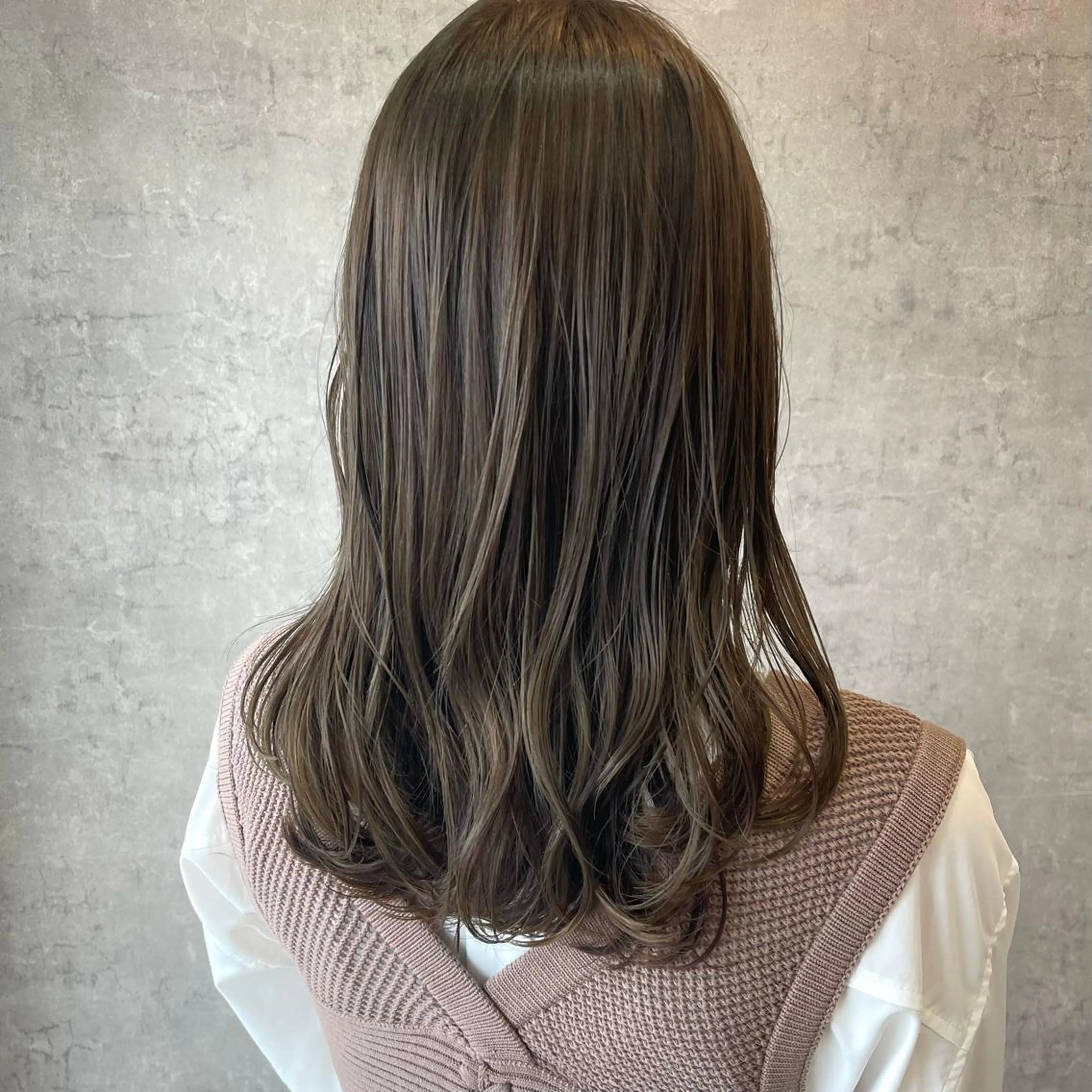 セミロング カラー ヘアアレンジ カット ヘアカラー トリートメント merci.所属・🌻あいり merci.🌻のヘアスタイル