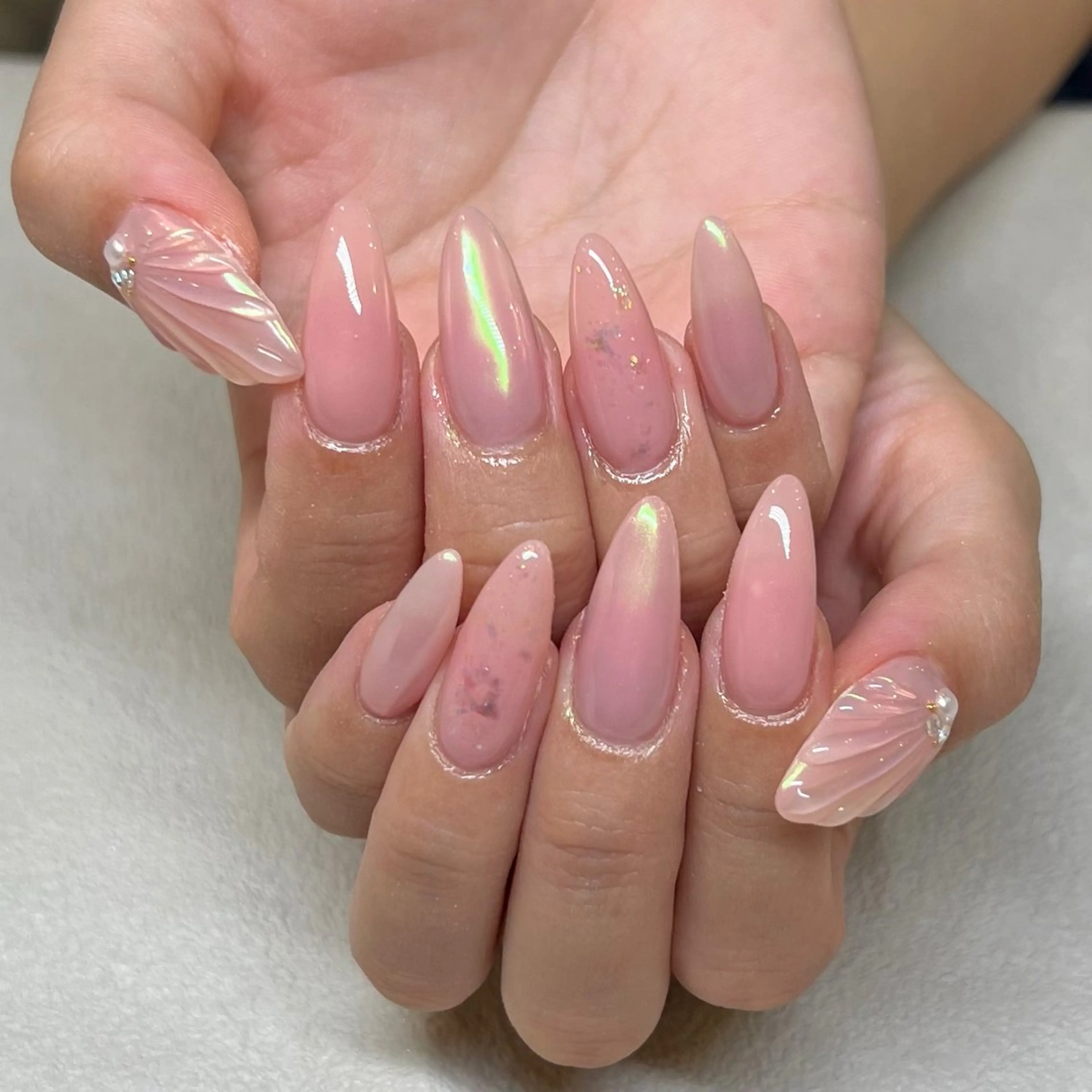 ネイル ハンドネイル maison de NALI ୨ৎ 鶴田のネイルデザイン