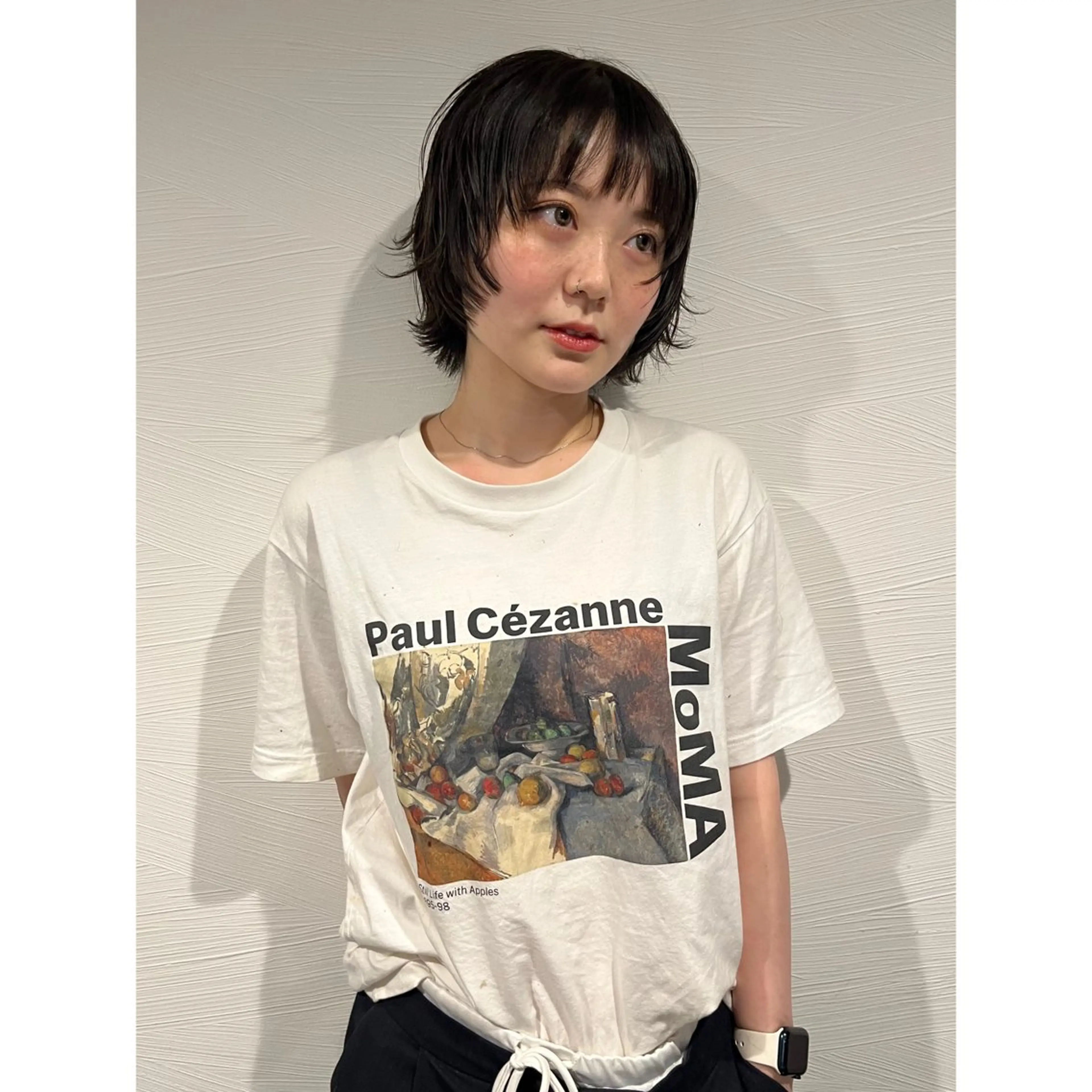 ヘアカラー＋極潤トリートメントの写真