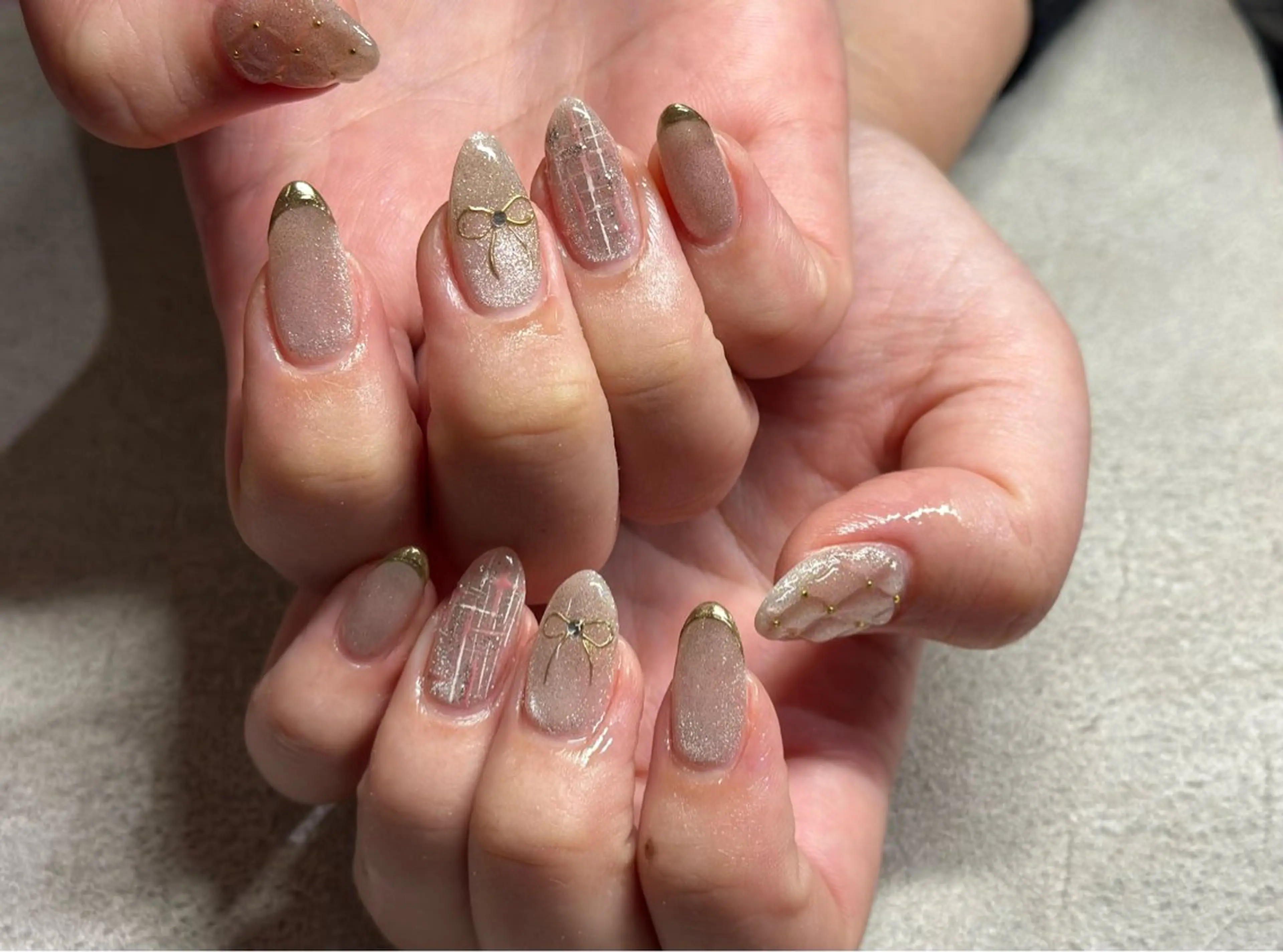 ネイル ハンドネイル Hair＆Esthe＆Nail　Garden所属・Garden Takeuchiのネイルデザイン