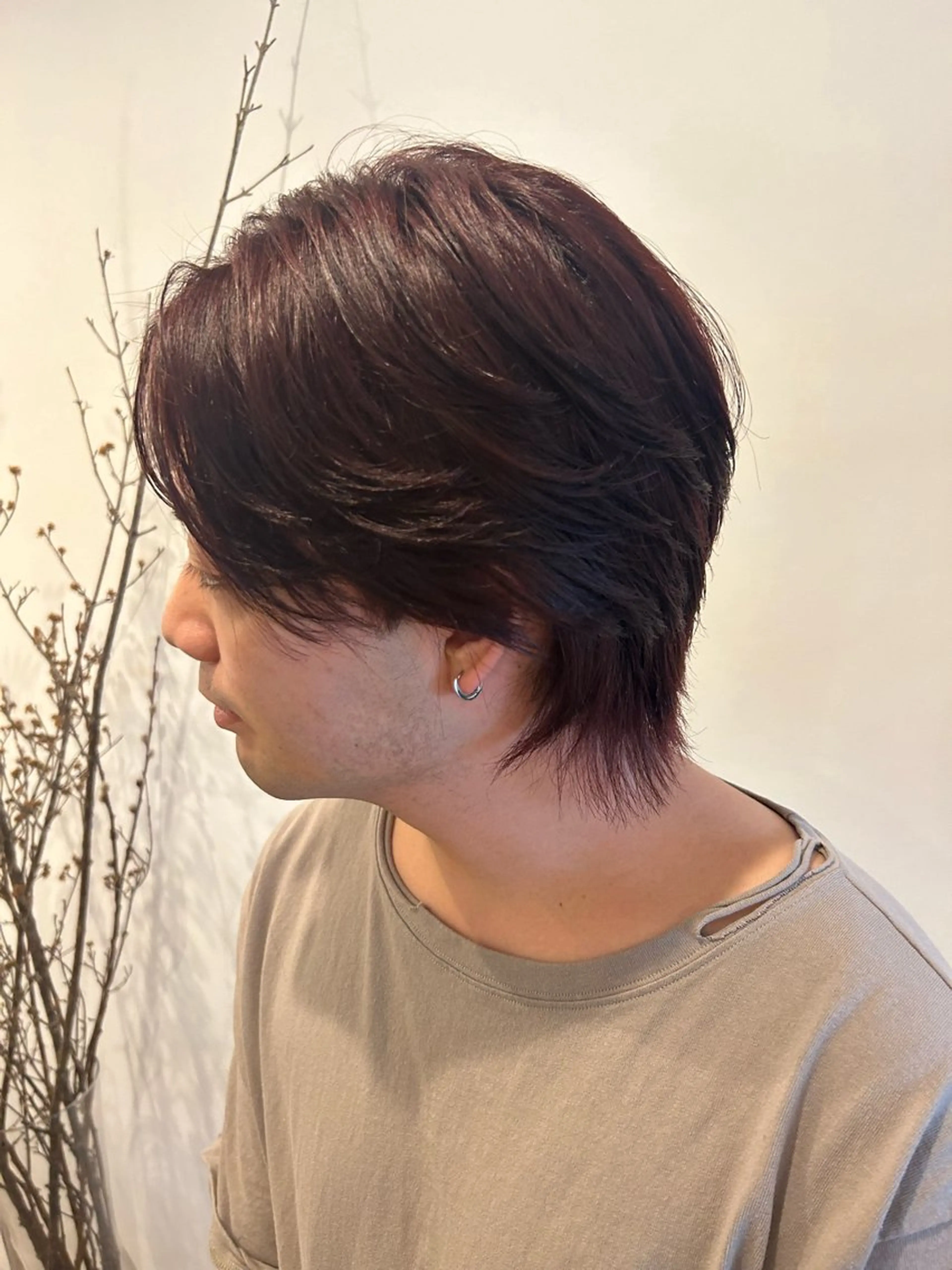 カラー メンズ カット ヘアカラー SHIHO 《BASE.》のヘアスタイル