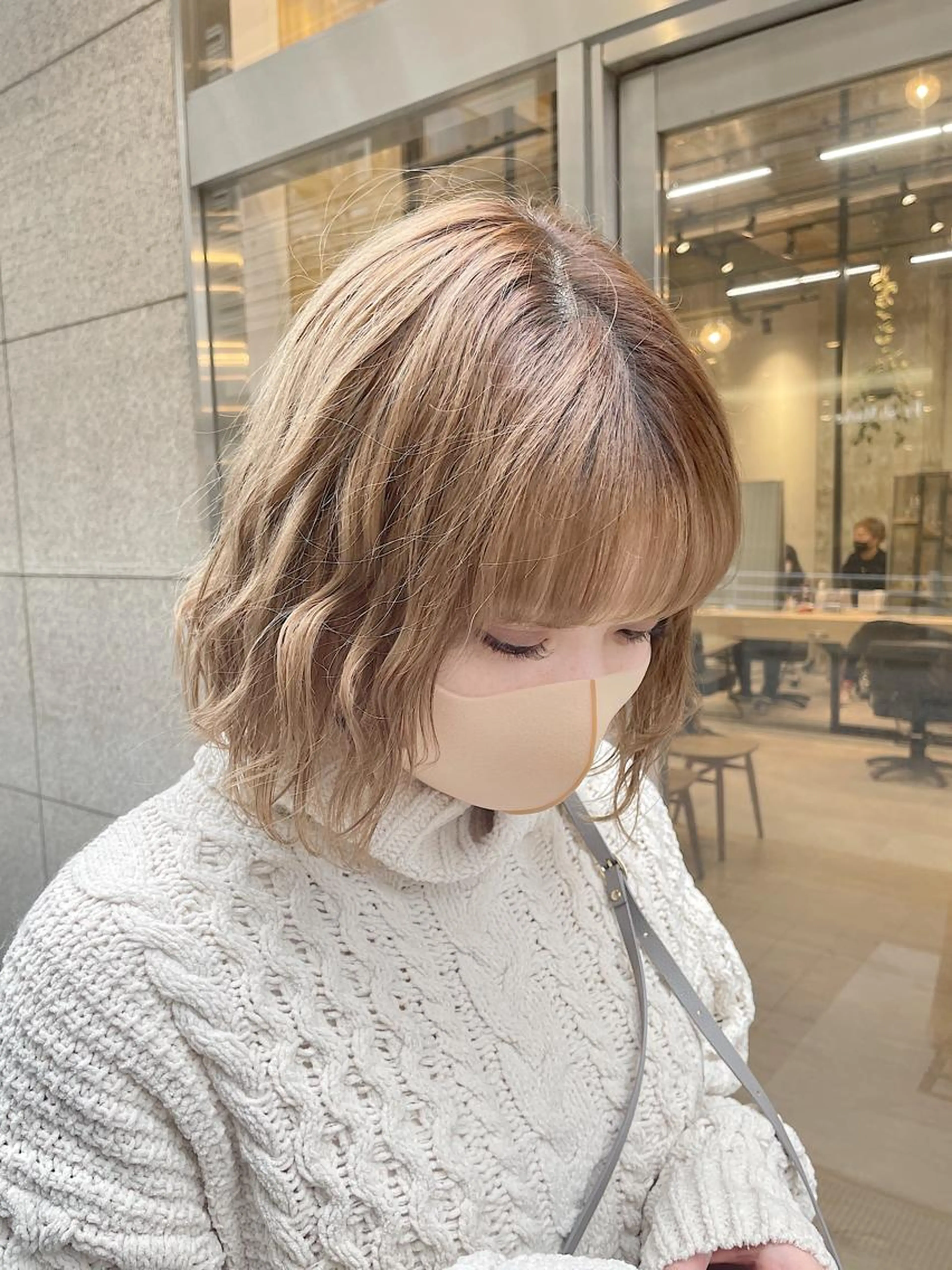 【✨1日2名限定メニュー✨】カット+ブリーチ+カラー+3stepトリートメント❣️の写真