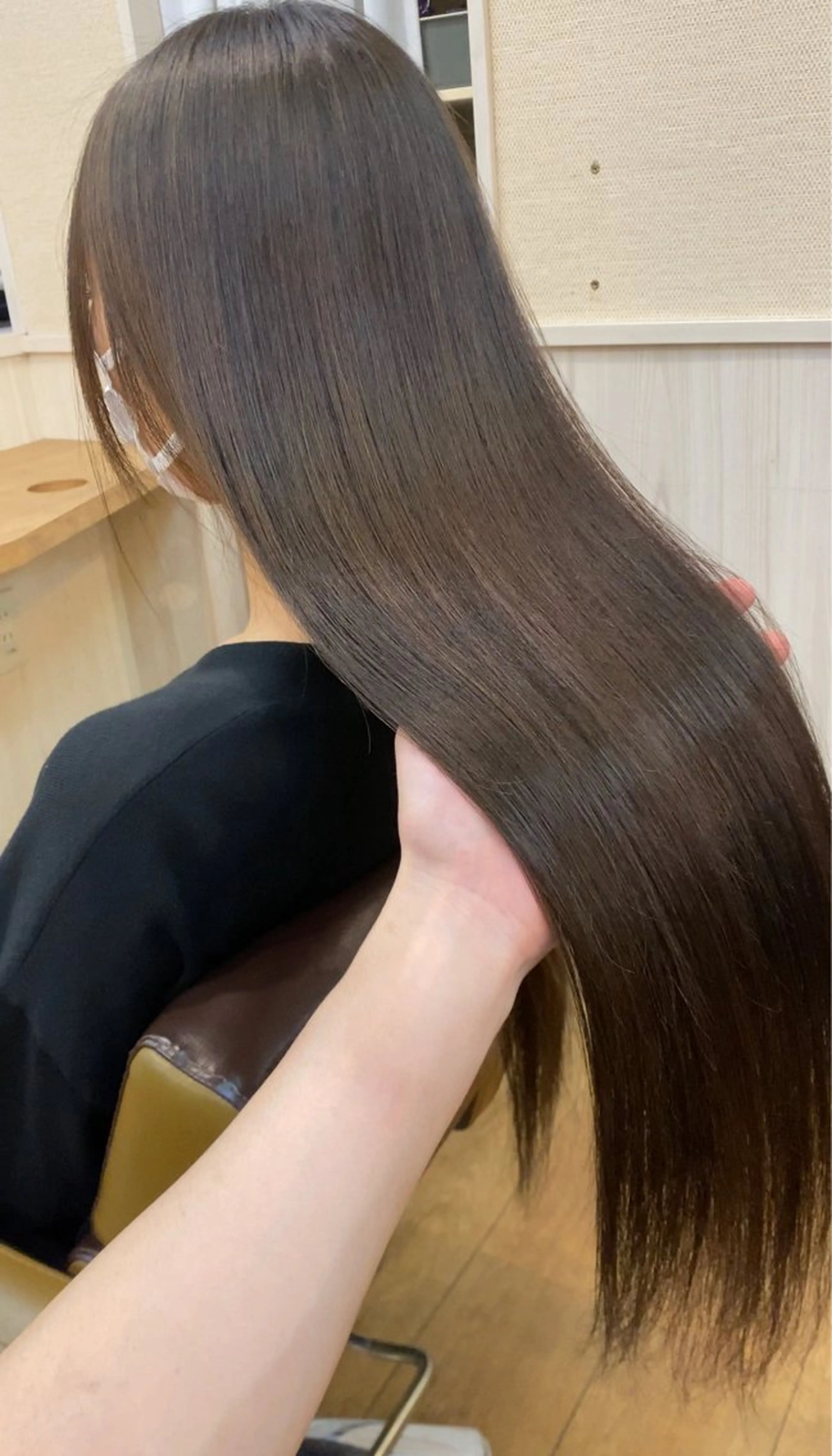 ロング カット ヘアカラー トリートメント NUMBER 天王寺YUYAのヘアスタイル