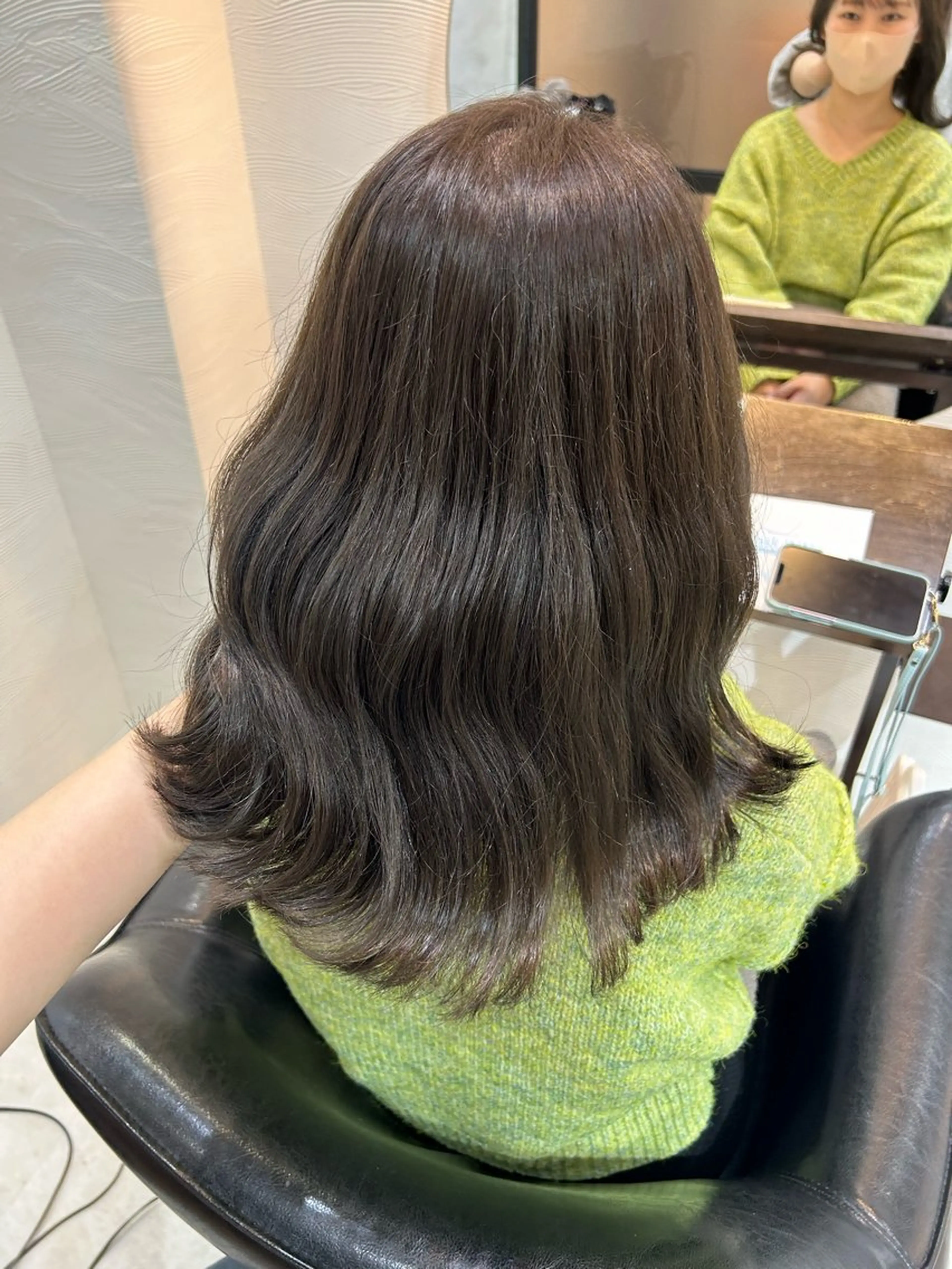 ミディアム カラー ヘアカラー トリートメント 🤍透明感/韓国風 🤍サクラギヒトミのヘアスタイル