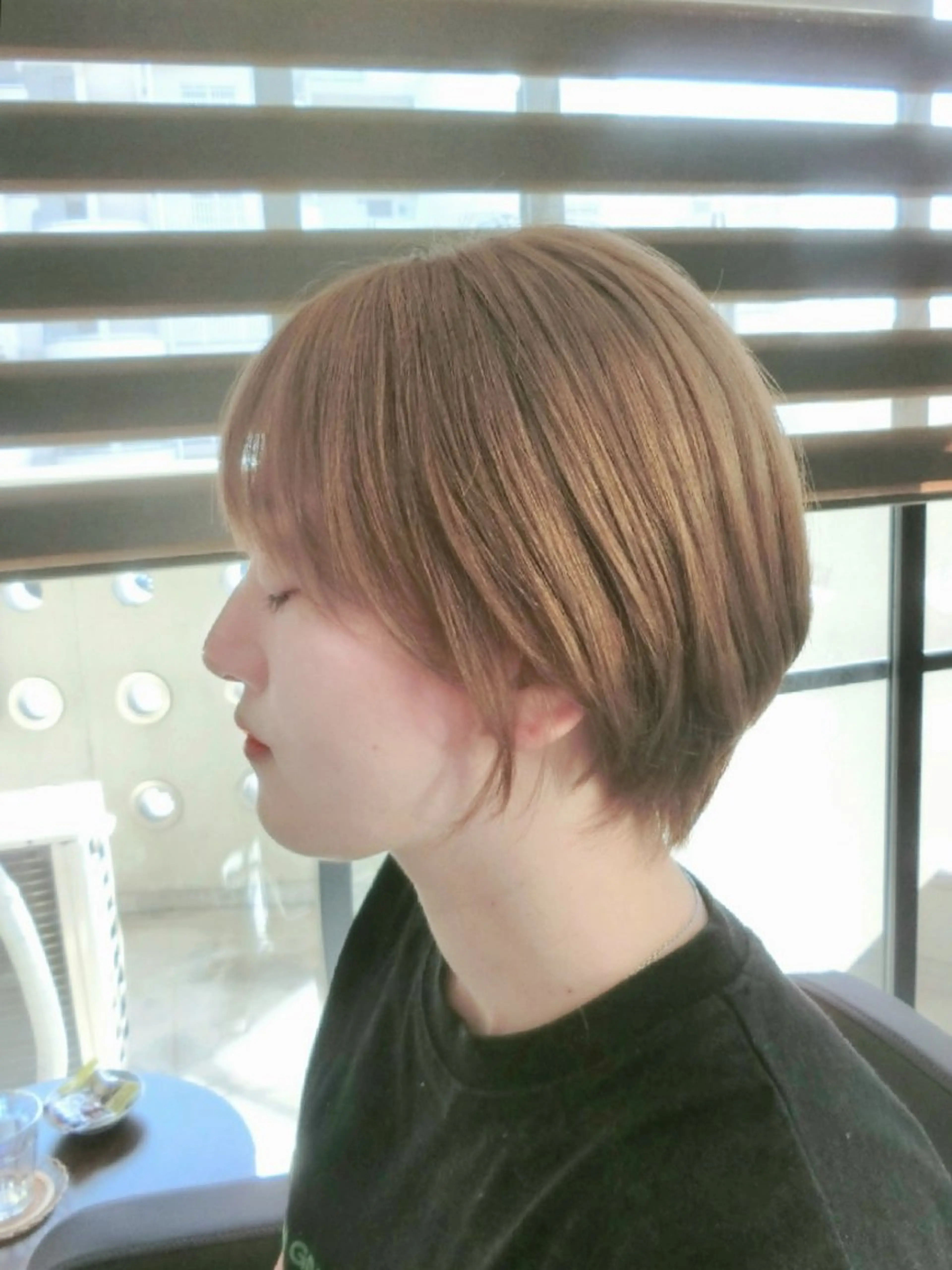 ショート カラー ヘアカラー ma cherie 三浦直美のヘアスタイル