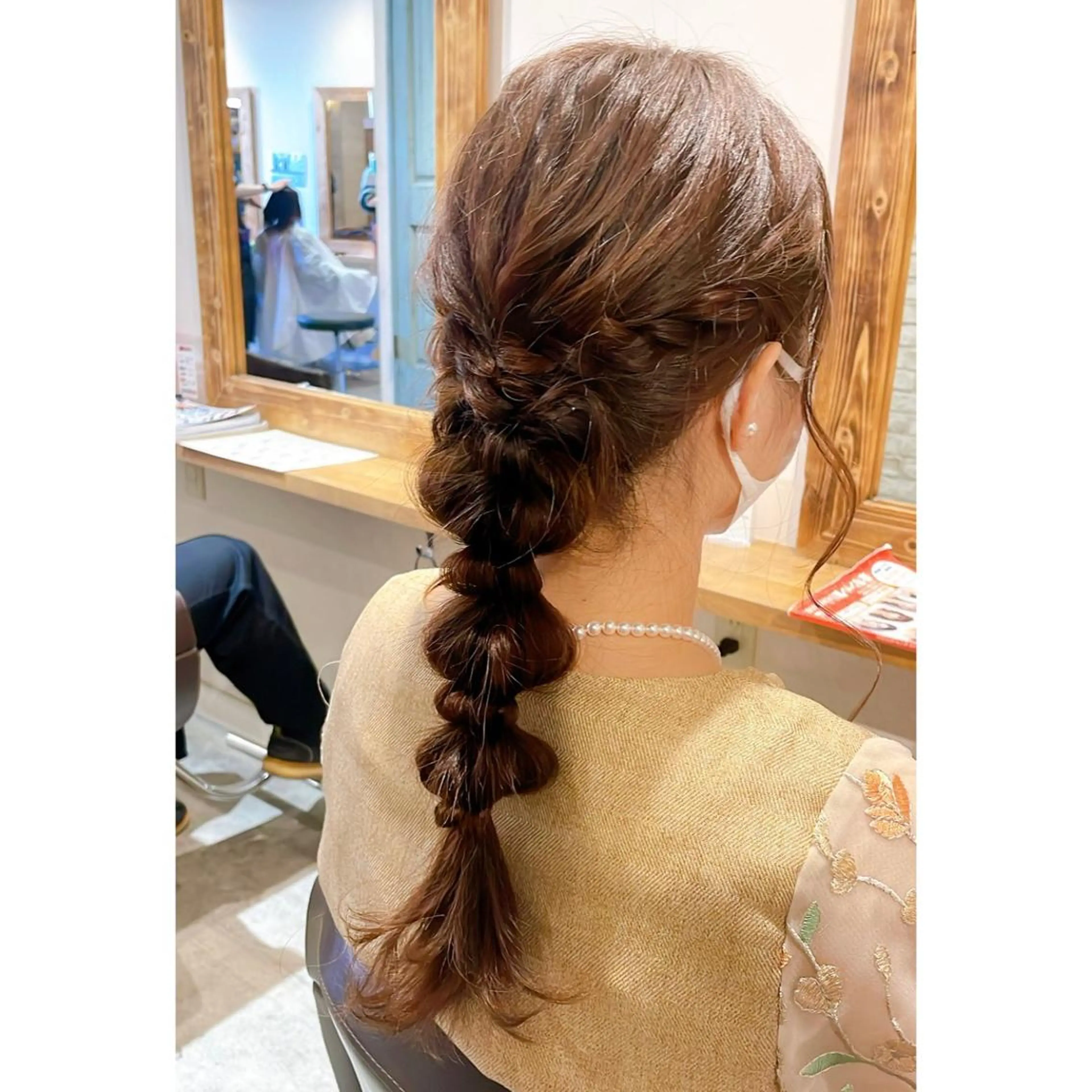 ヘアアレンジ 艶カラー🦋髪質改善 🫧MINAMIのヘアスタイル