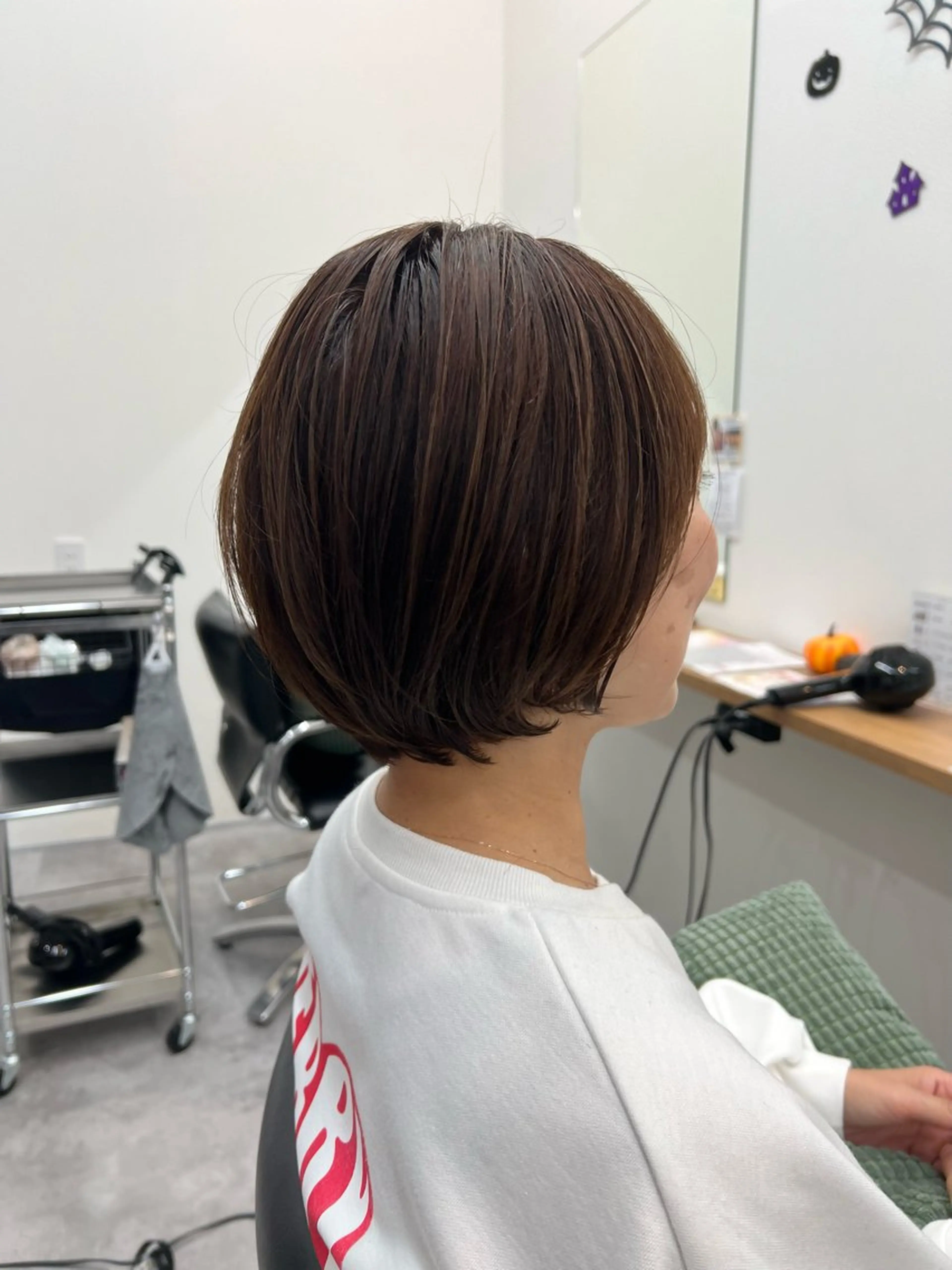 ショート カラー ショートボブ ベージュカラー ボブ ショートヘア カット ヘアカラー トリートメント ✨NOMAD印西✨ 黒川勇輝のヘアスタイル