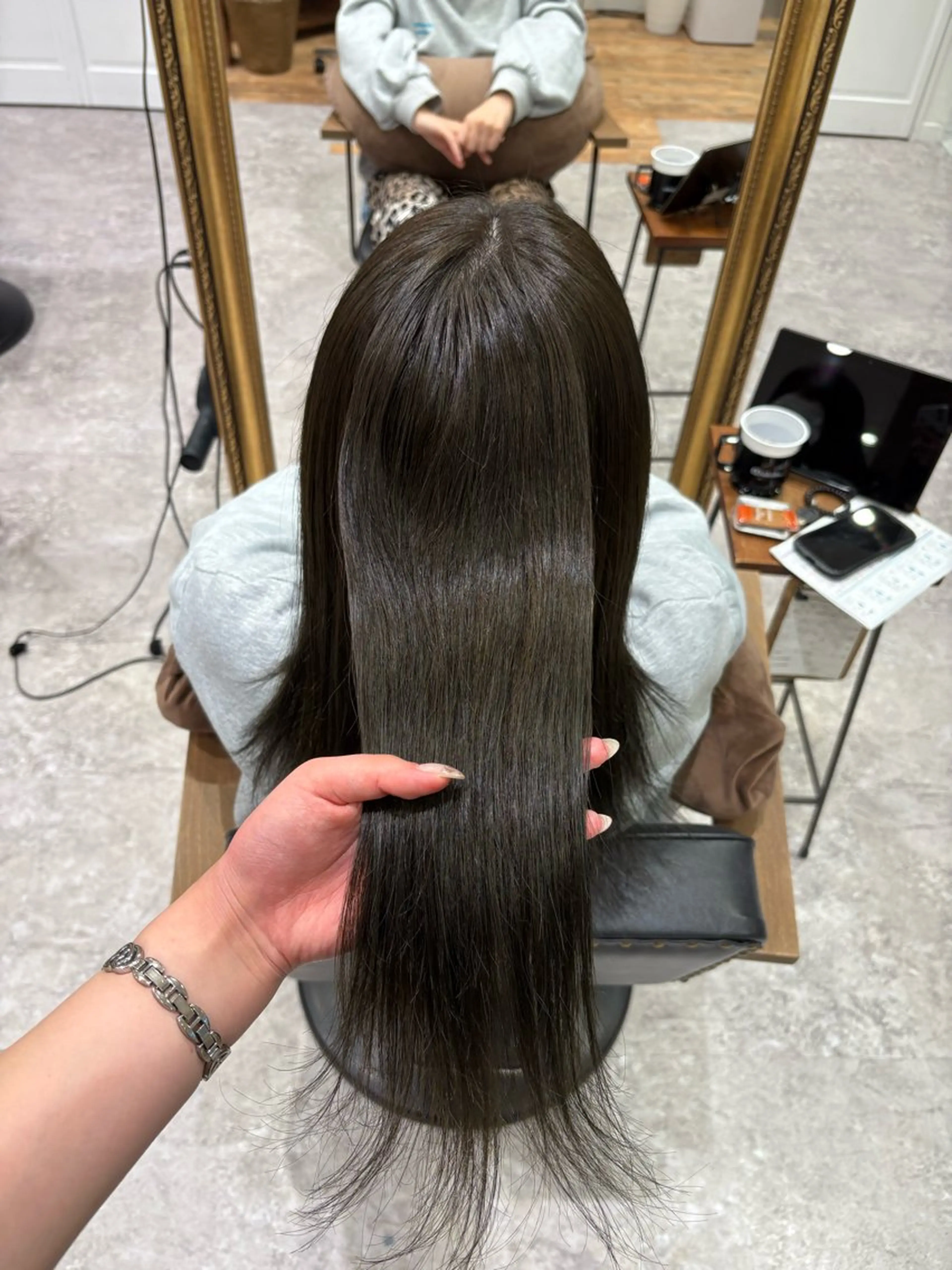 カラー ヘアカラー トリートメント 透明感カラー/ダブル カラー/MAI🎀のヘアスタイル