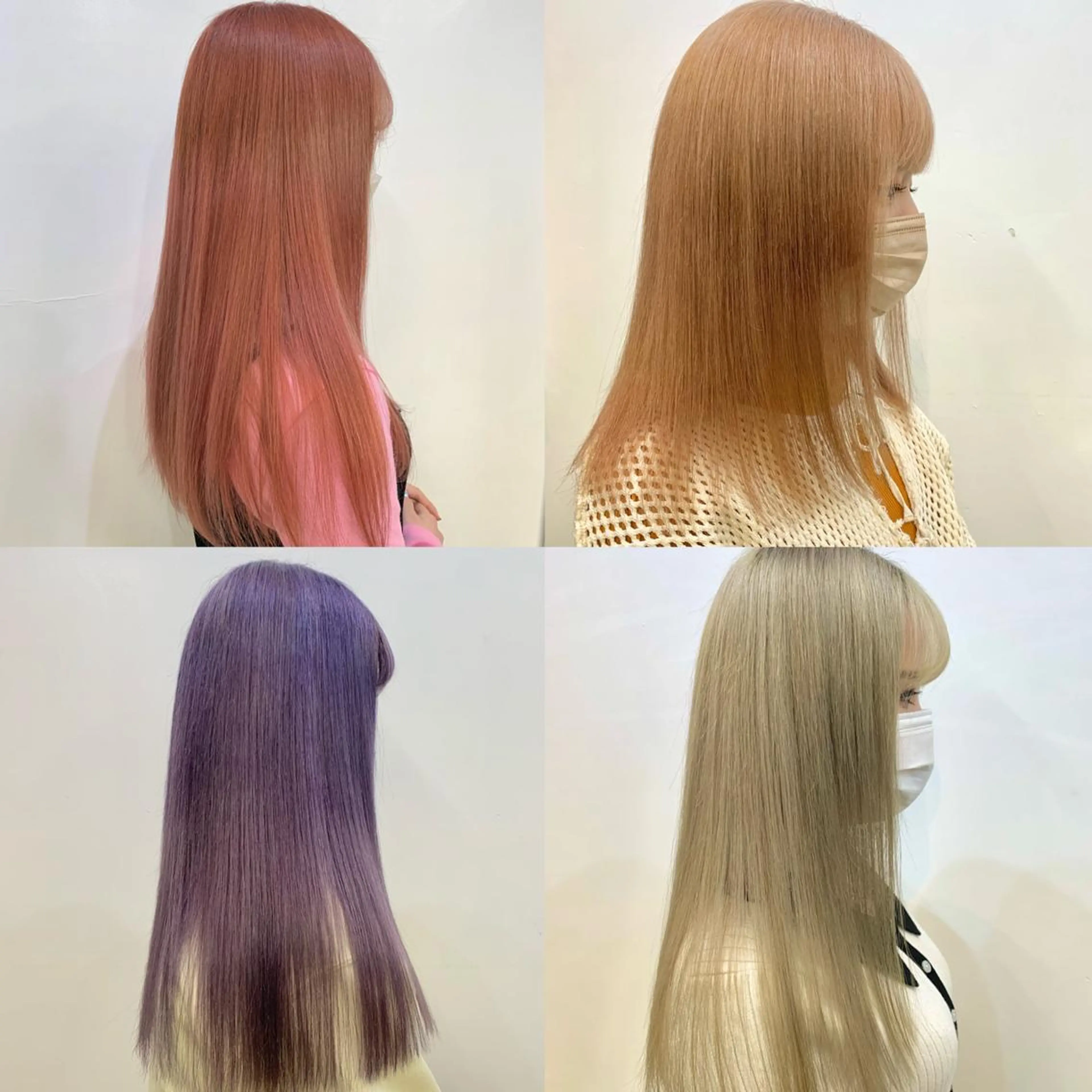 ロング カラー ヘアアレンジ 🎀暖色カラー🎀 yurika♡のヘアスタイル