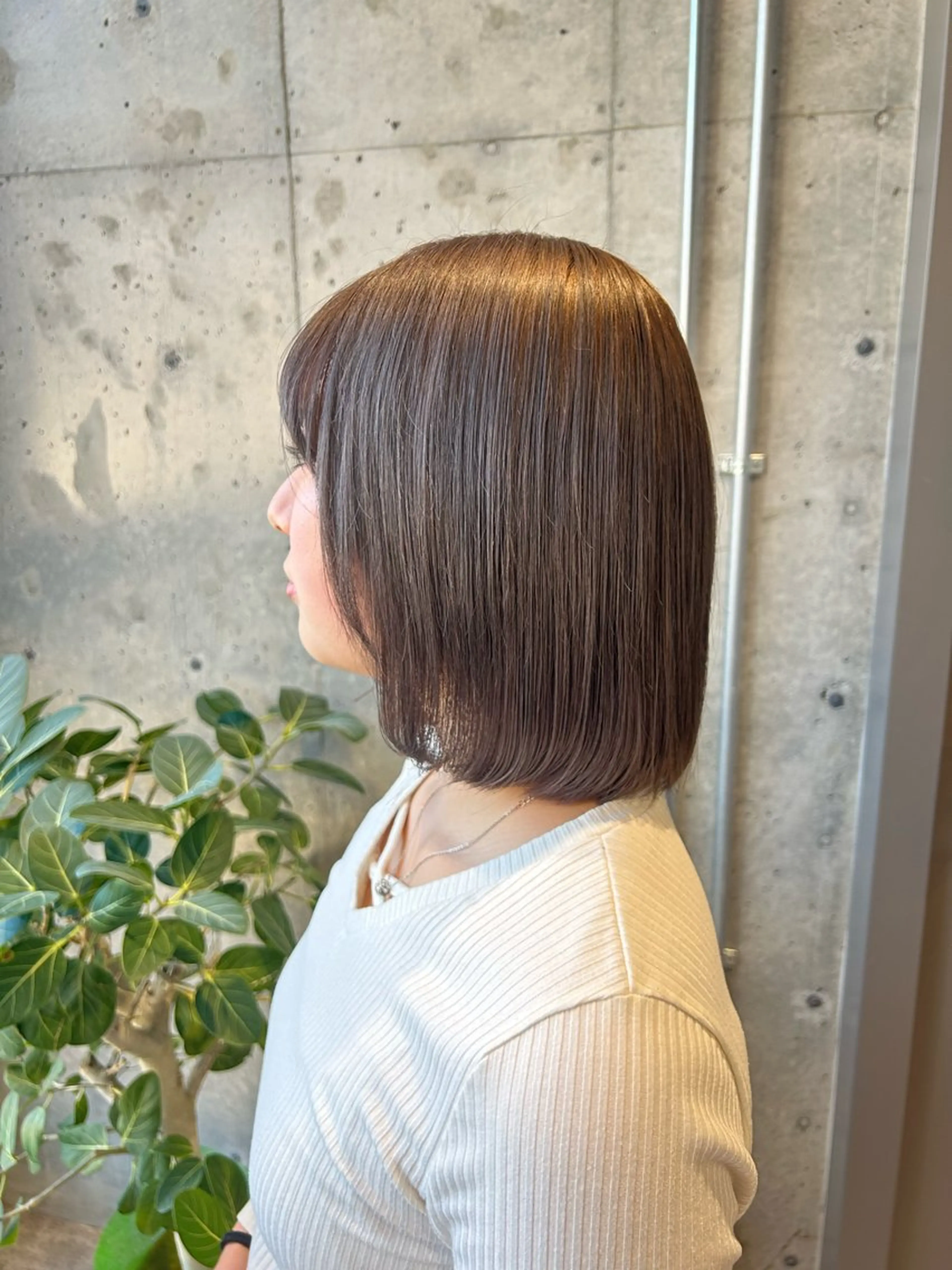 ミディアム カラー ヘアカラー 🤡うる艶カラー 🤡みさきのヘアスタイル