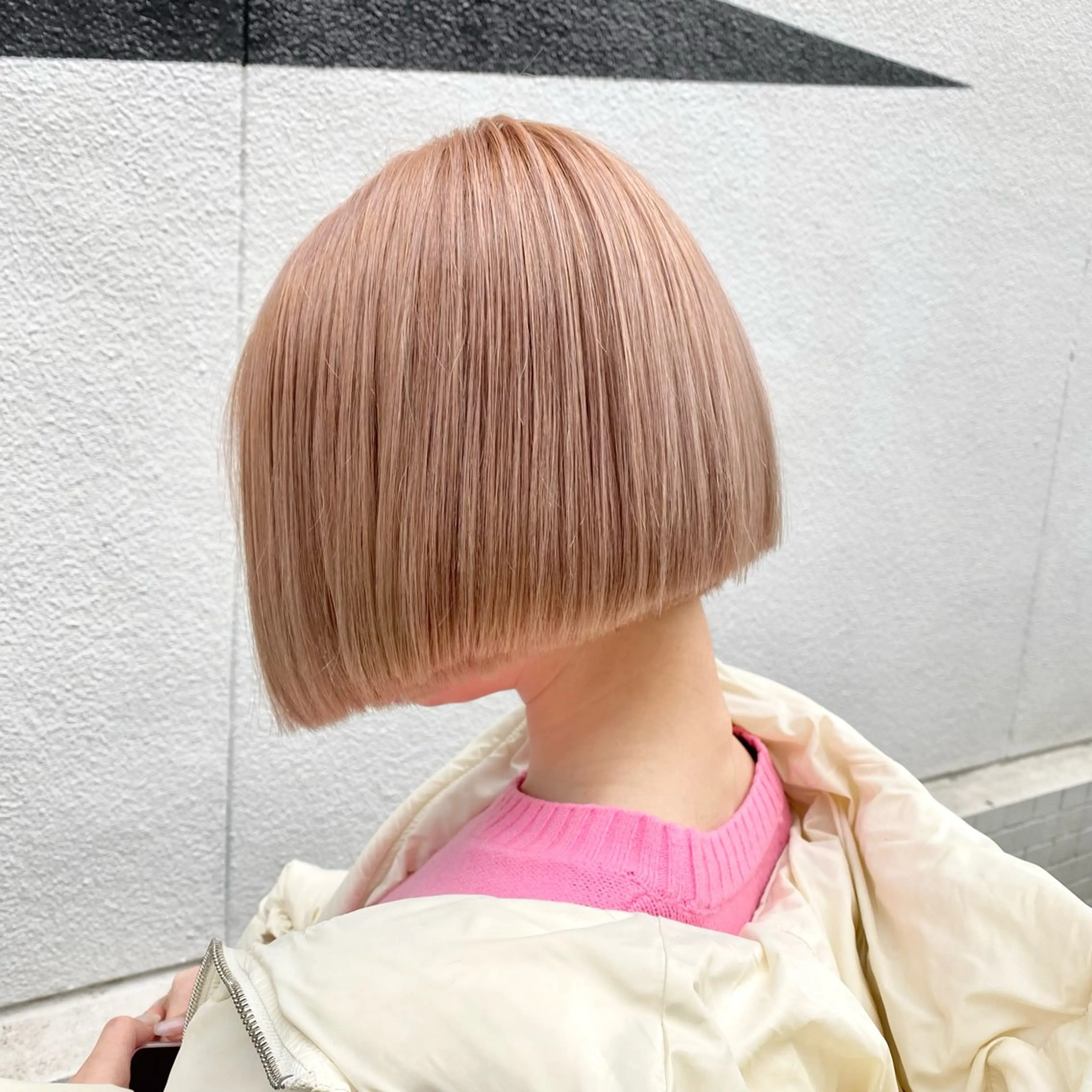 ショート カラー ボブ GLOSS♡ ヤマガミコウジのヘアスタイル