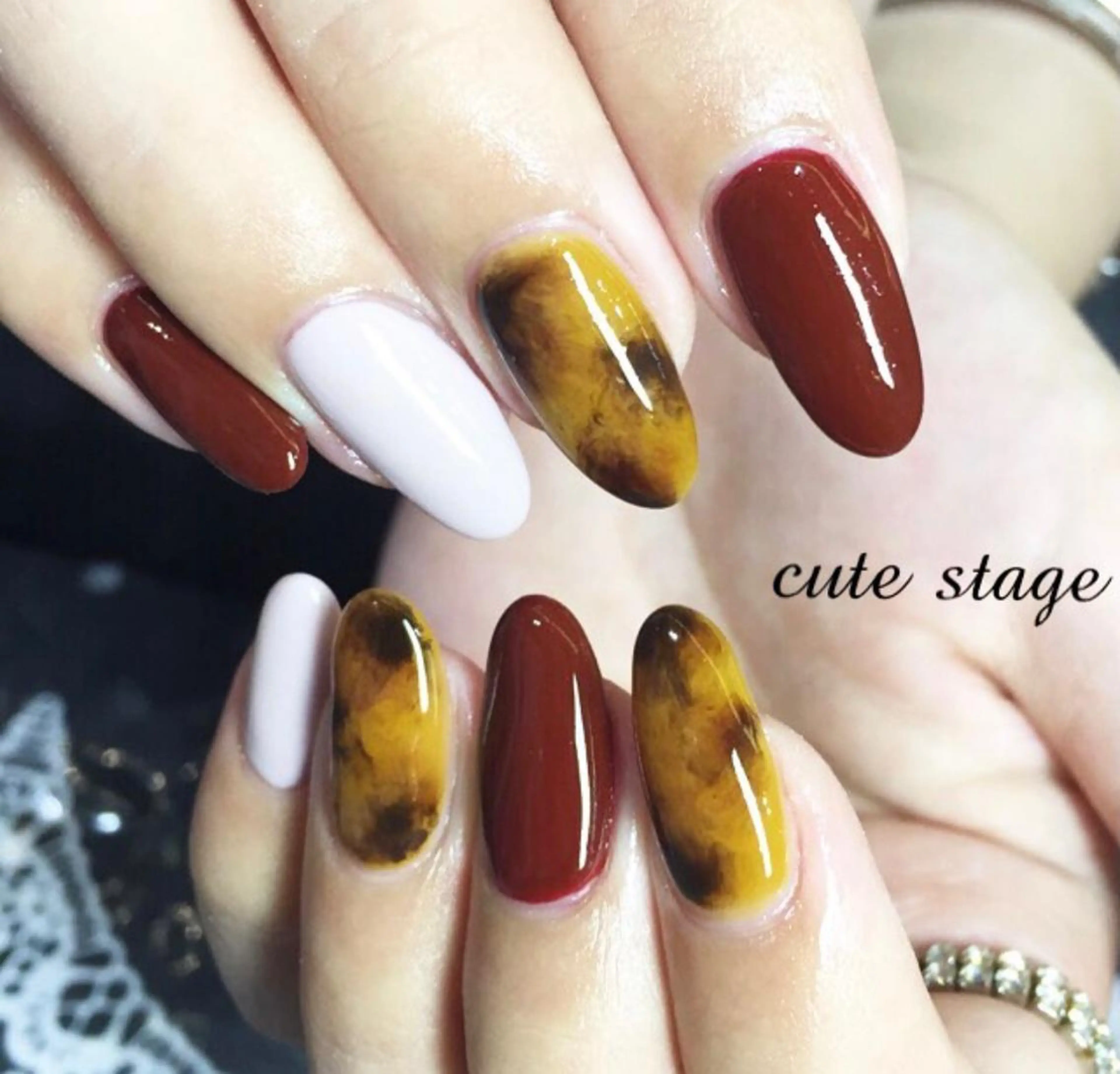 ネイル アートネイル ハンドネイル cute stage所属・CUTE STAGEのネイルデザイン