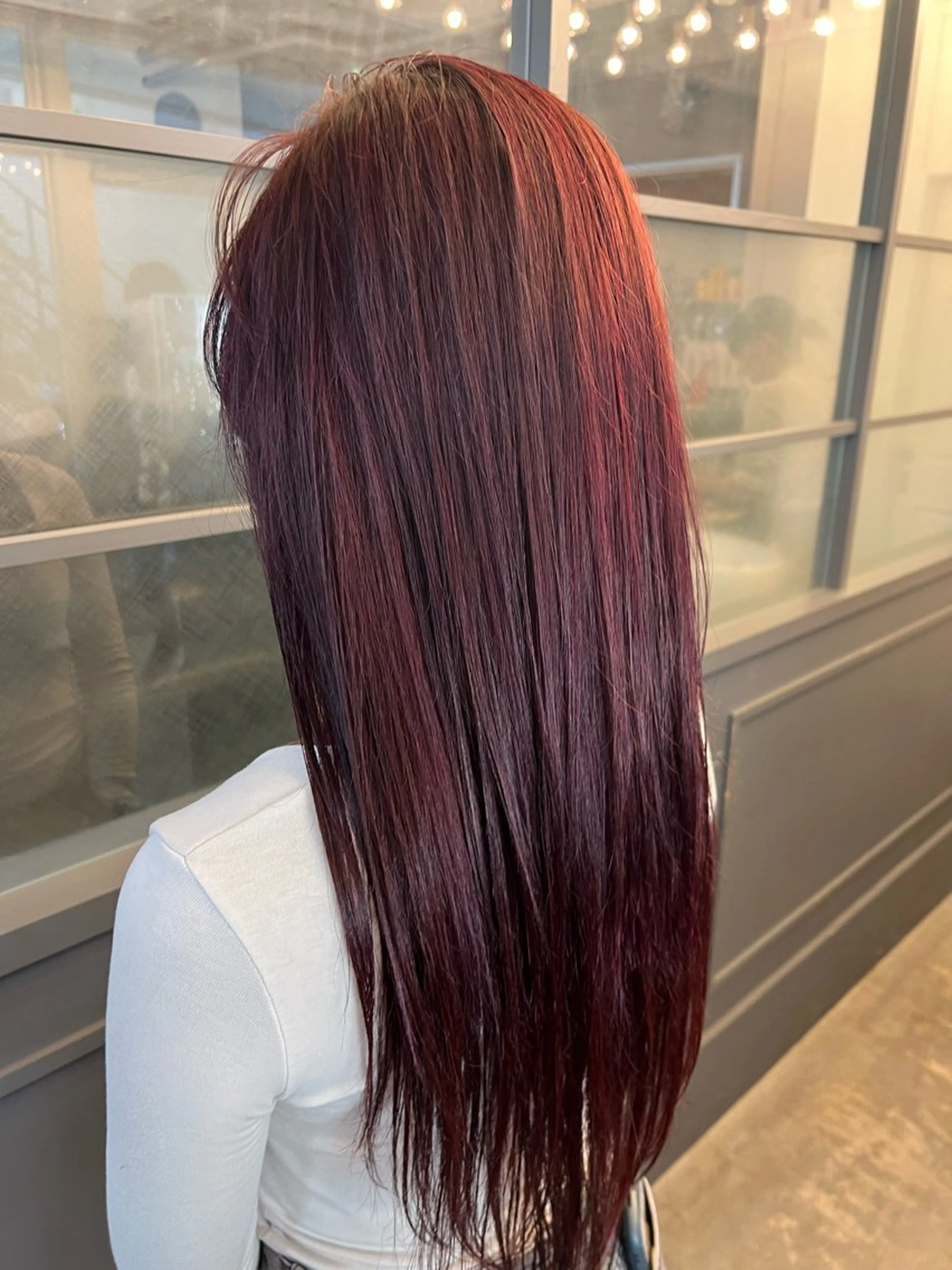 ロング ナガミ ショウのヘアスタイル