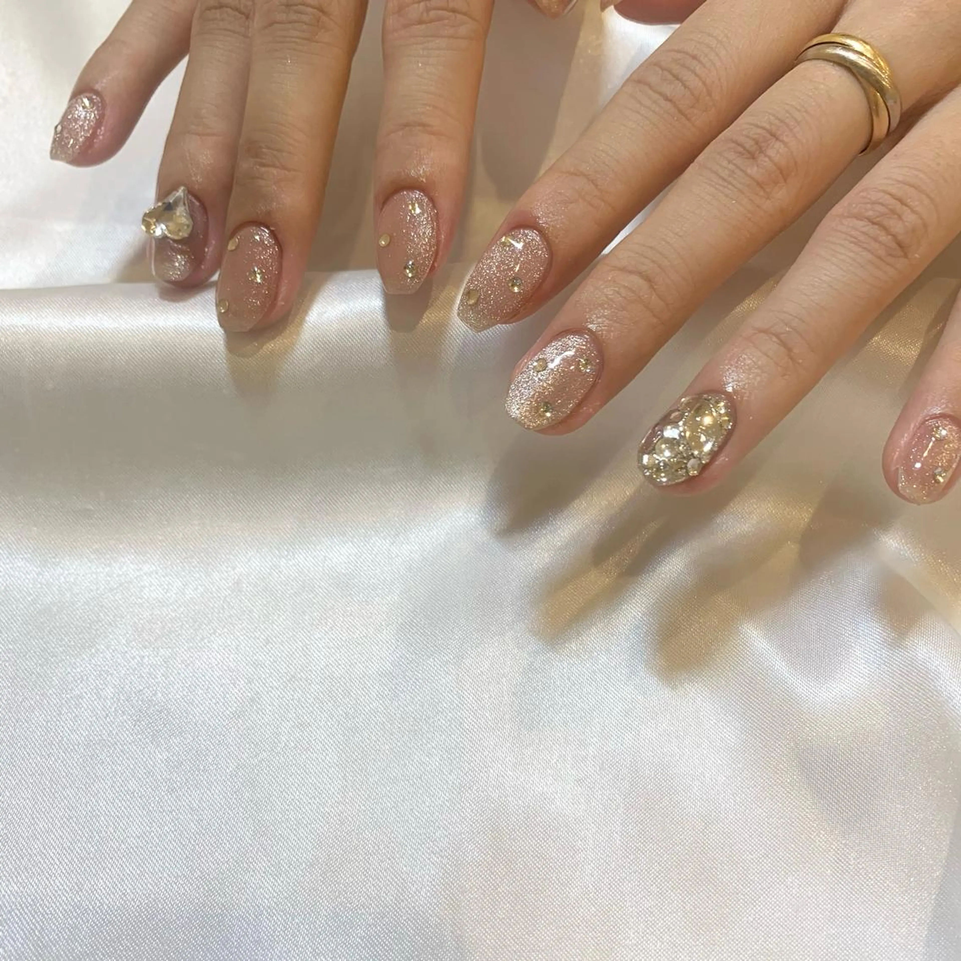 ネイル マグネットネイル ハンドネイル ui nailのネイルデザイン