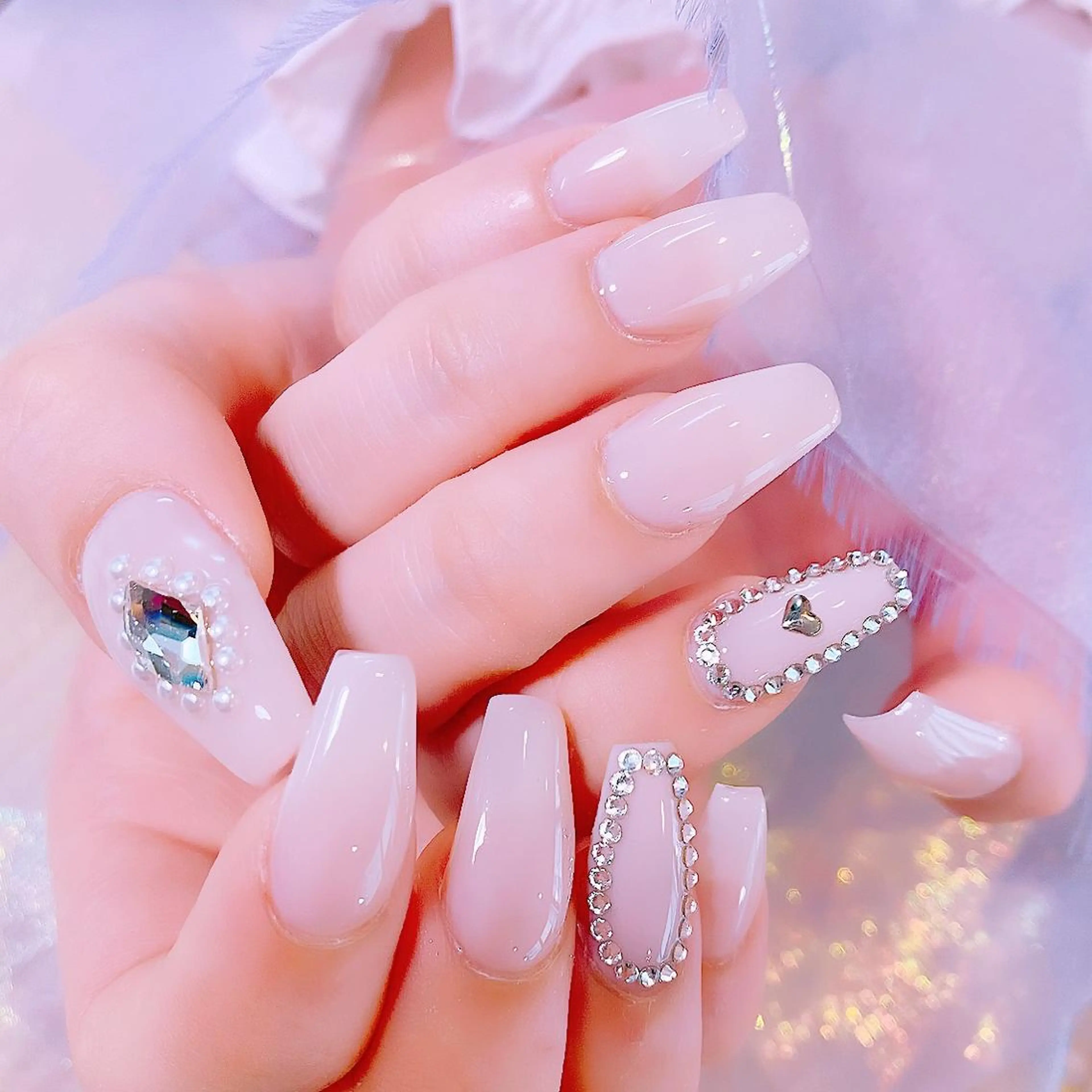 ネイル 韓国ネイル 🤍POP可愛い🧸 Menailのネイルデザイン