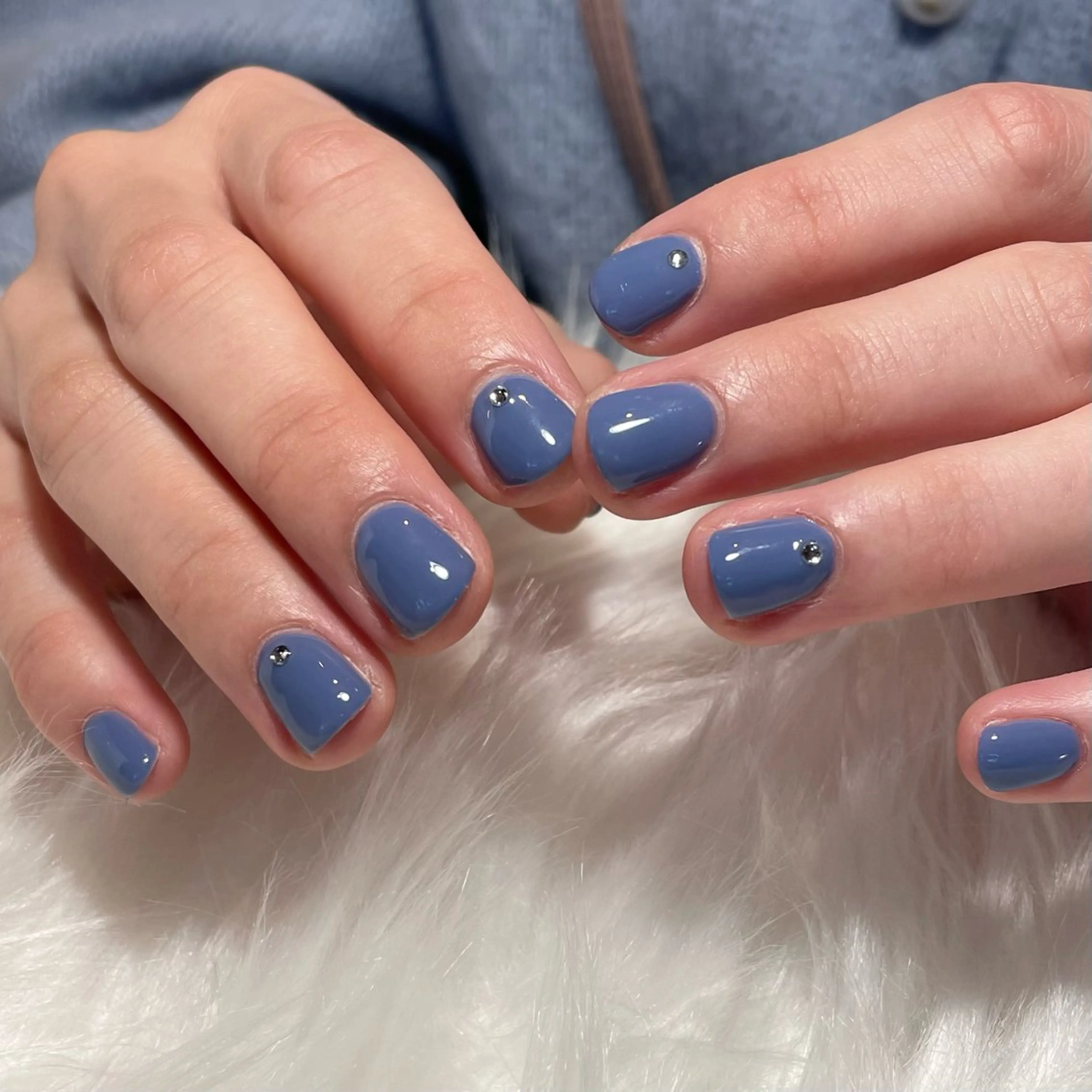 ネイル ストーンネイル neige Kouzukiのネイルデザイン