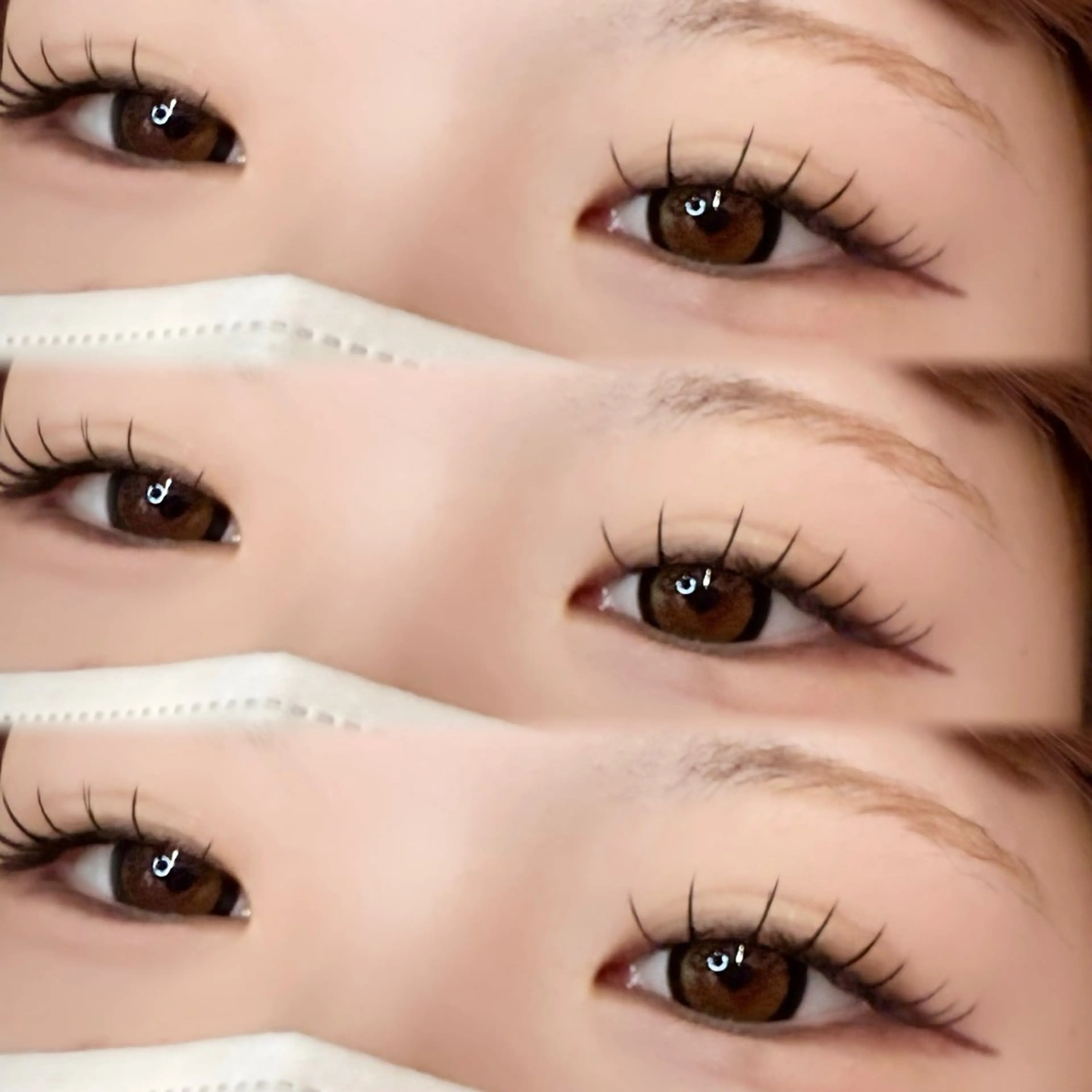 マツエク・マツパ 束感まつ毛 フラットラッシュ マツエク fein.Ruka ♡垢抜け美眉の眉毛・アイブロウイメージ