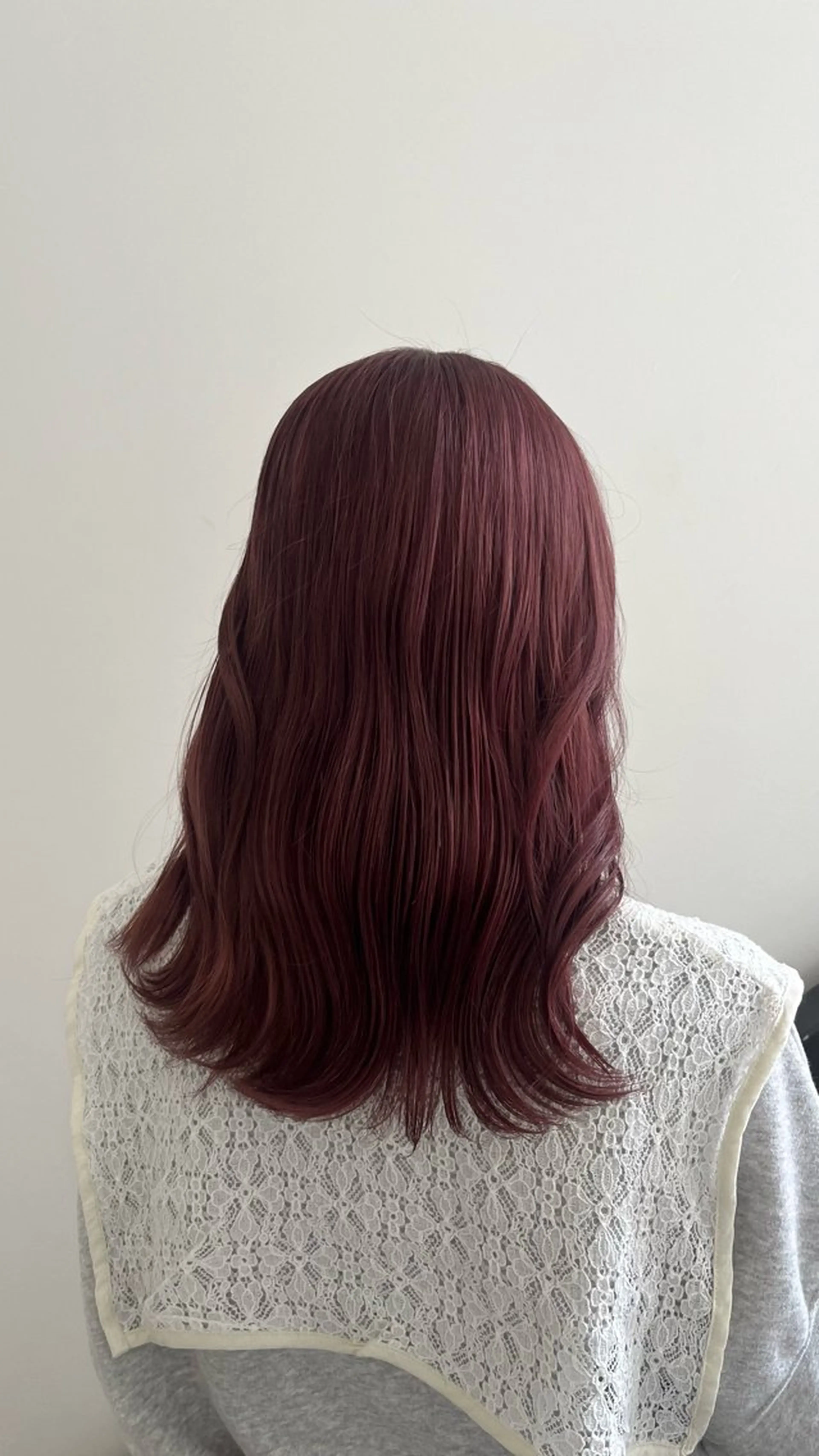 セミロング カラー ヘアカラー メンズパーマ/ メッシュ📍ユリのヘアスタイル