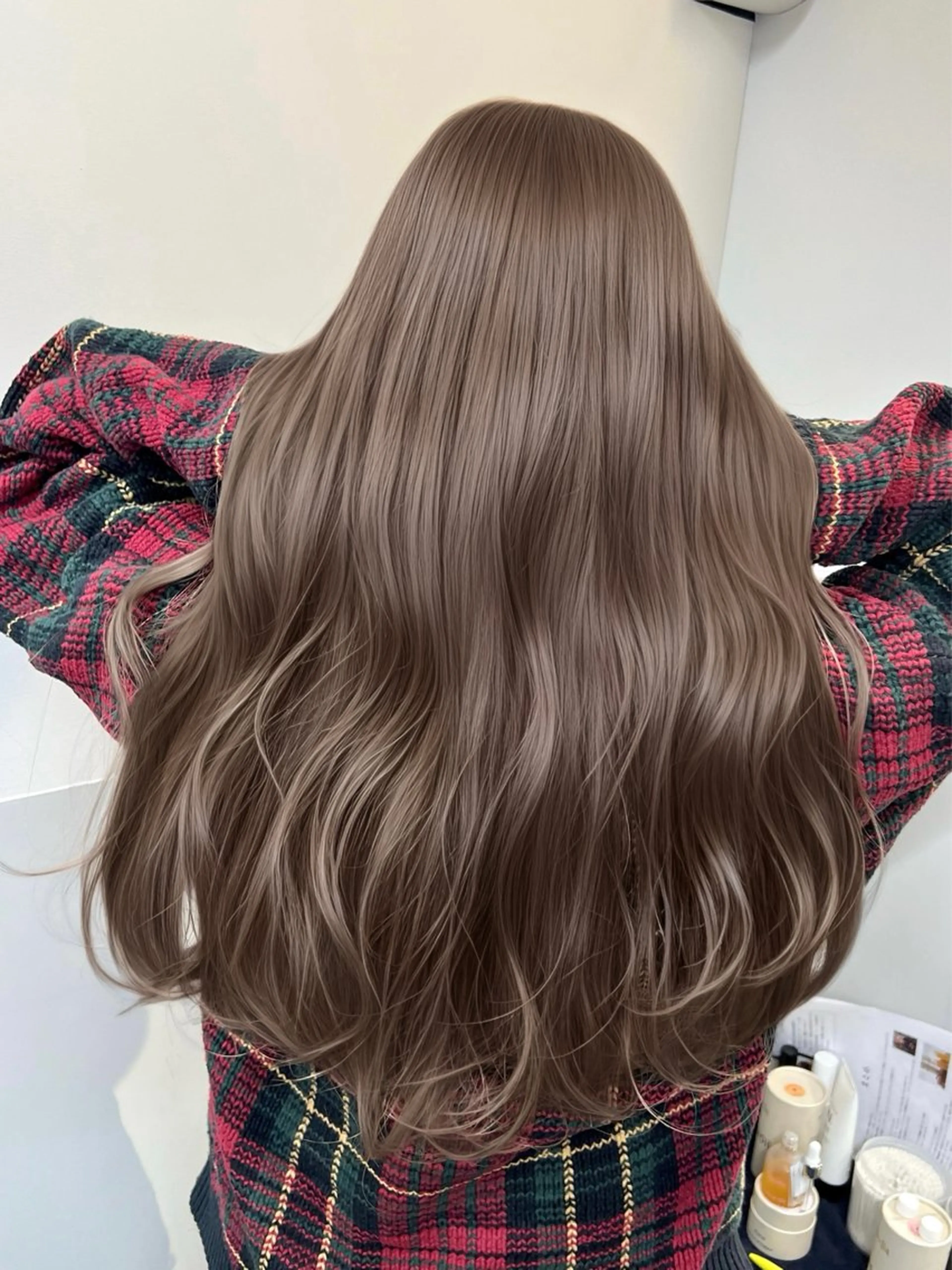 ロング カラー カット ヘアカラー トリートメント 顔まわりの神様✨ 透明感カラー藤嶋秀幸のヘアスタイル