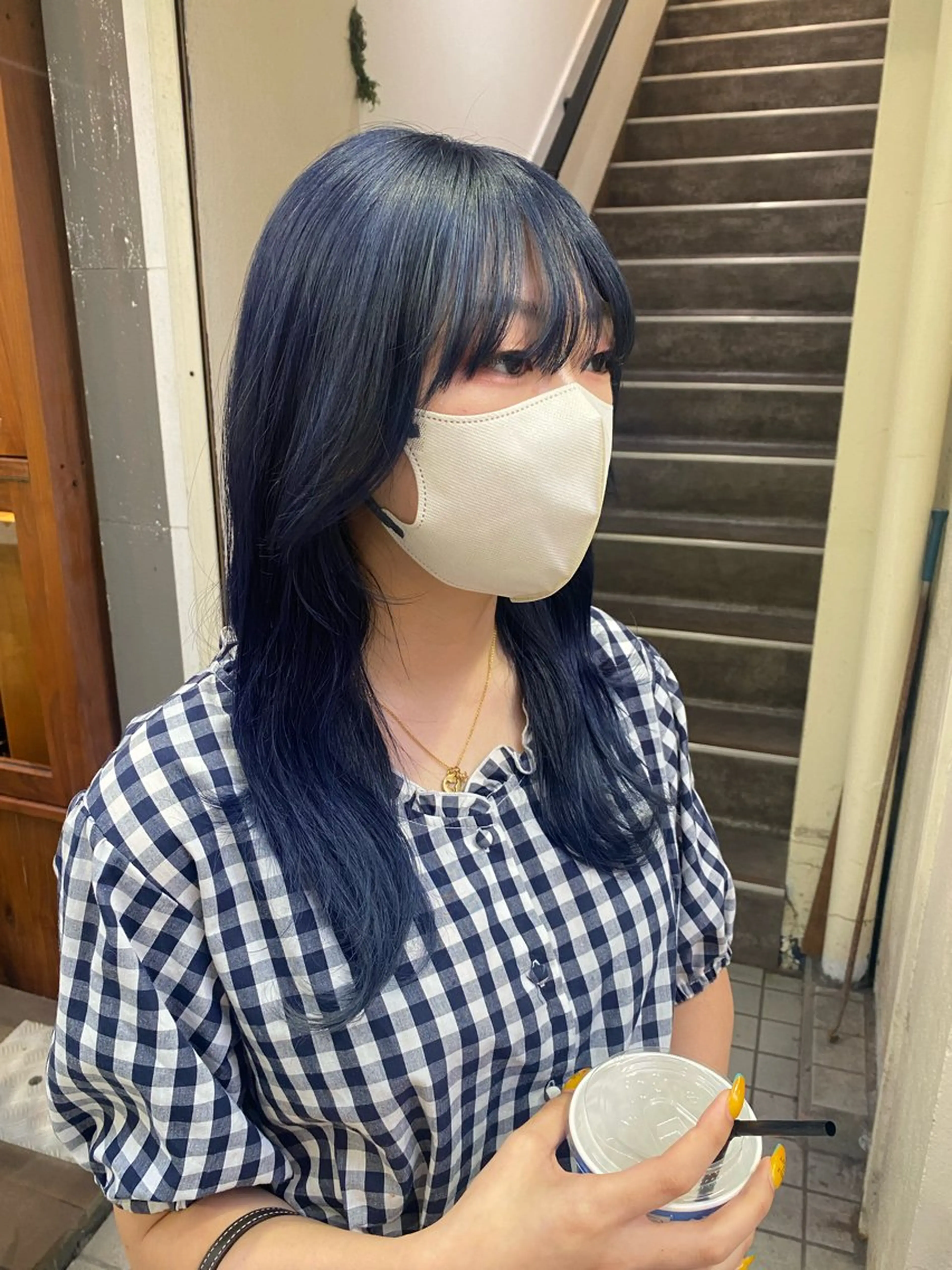 セミロング ヘアカラー botan🦖*･ amiのヘアスタイル
