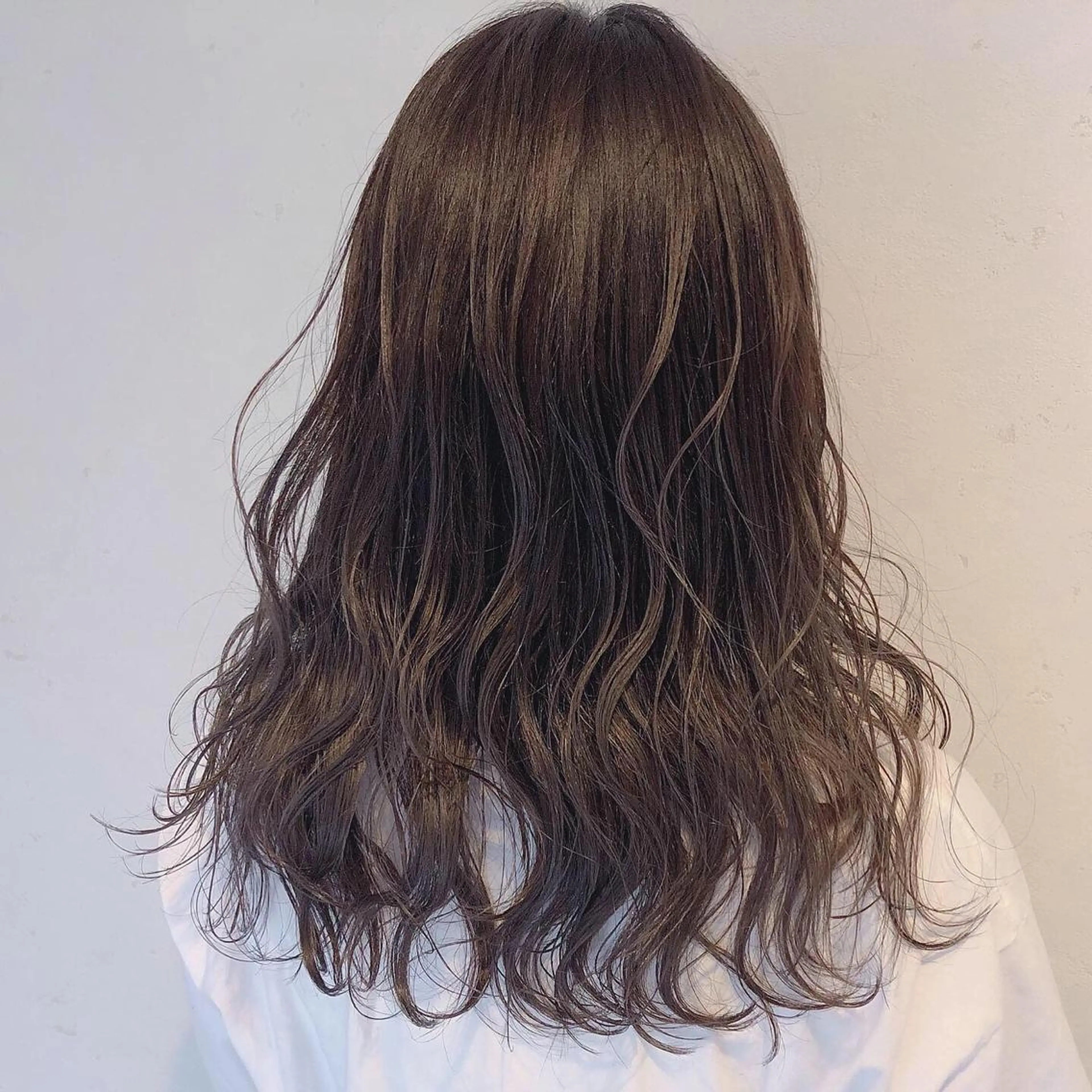 セミロング カラー The book hand salon所属・伊藤 さやかのヘアスタイル