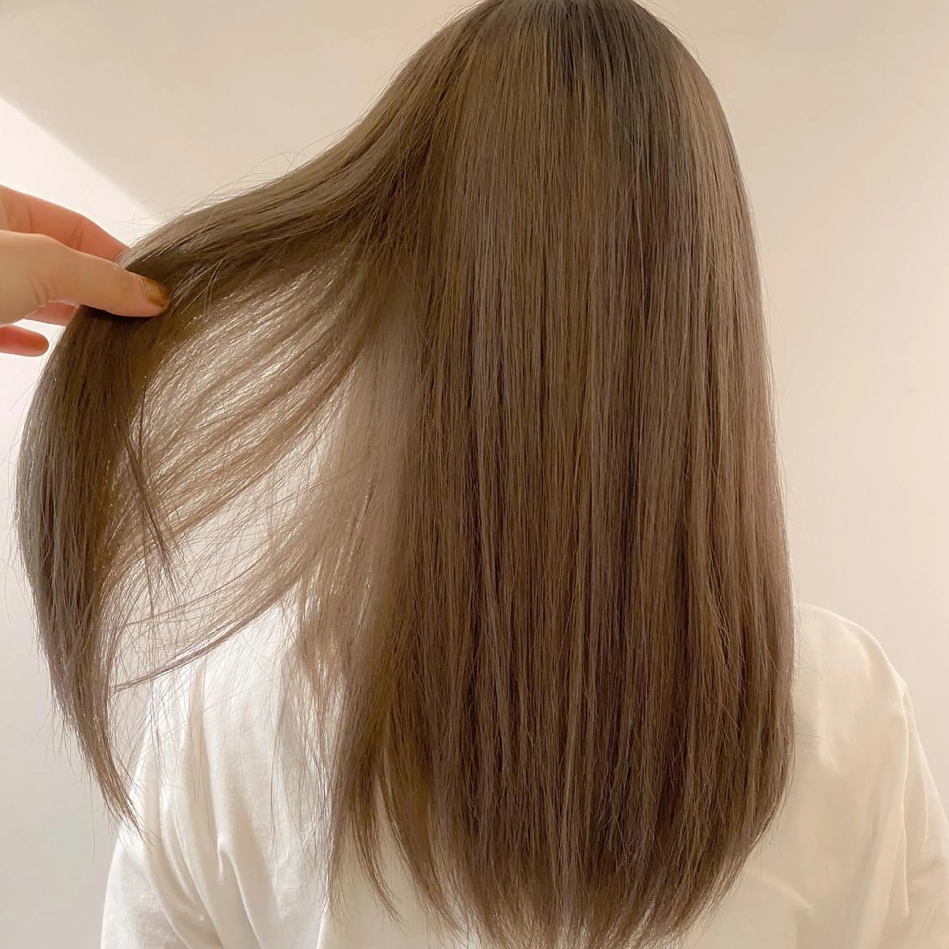 ミディアム カラー ヘアカラー トリートメント 中屋恵美🎨 Designカラーのヘアスタイル