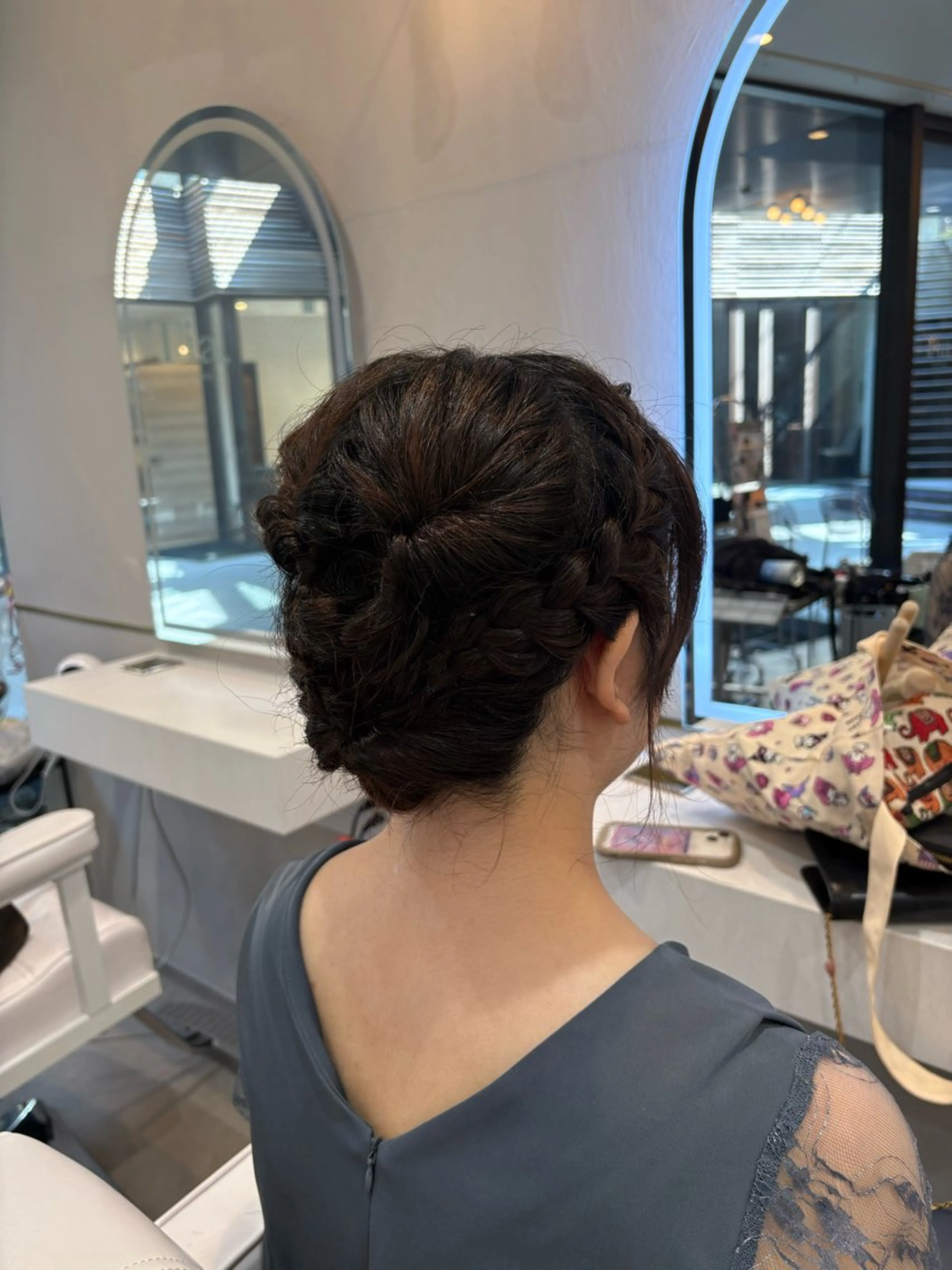 ミディアム ヘアセット Tia.所属・縮毛矯正／髪質改善 _MiMiのヘアスタイル