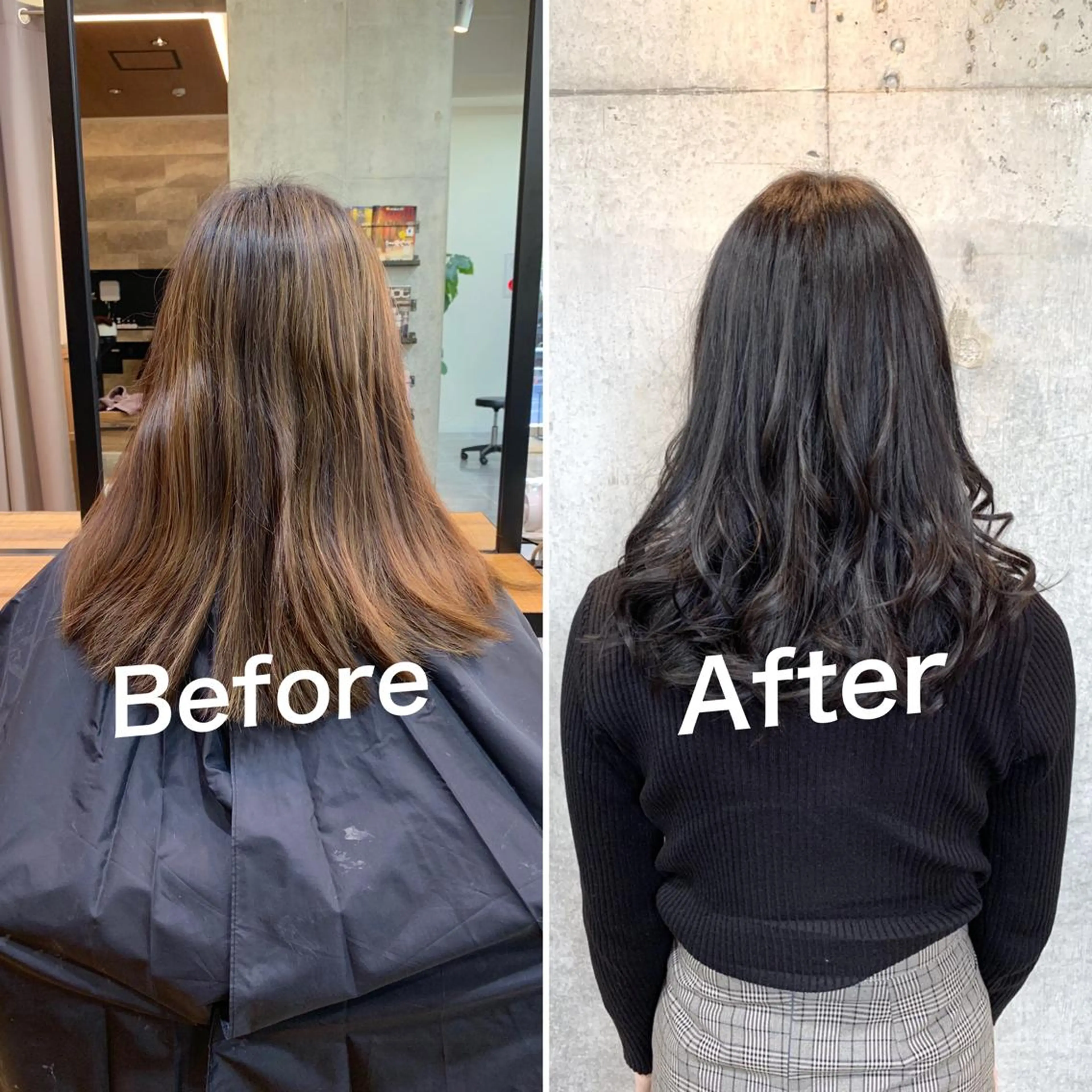 カラー カット トリートメント 佐瀬竜矢PRIMAL /portのヘアスタイル