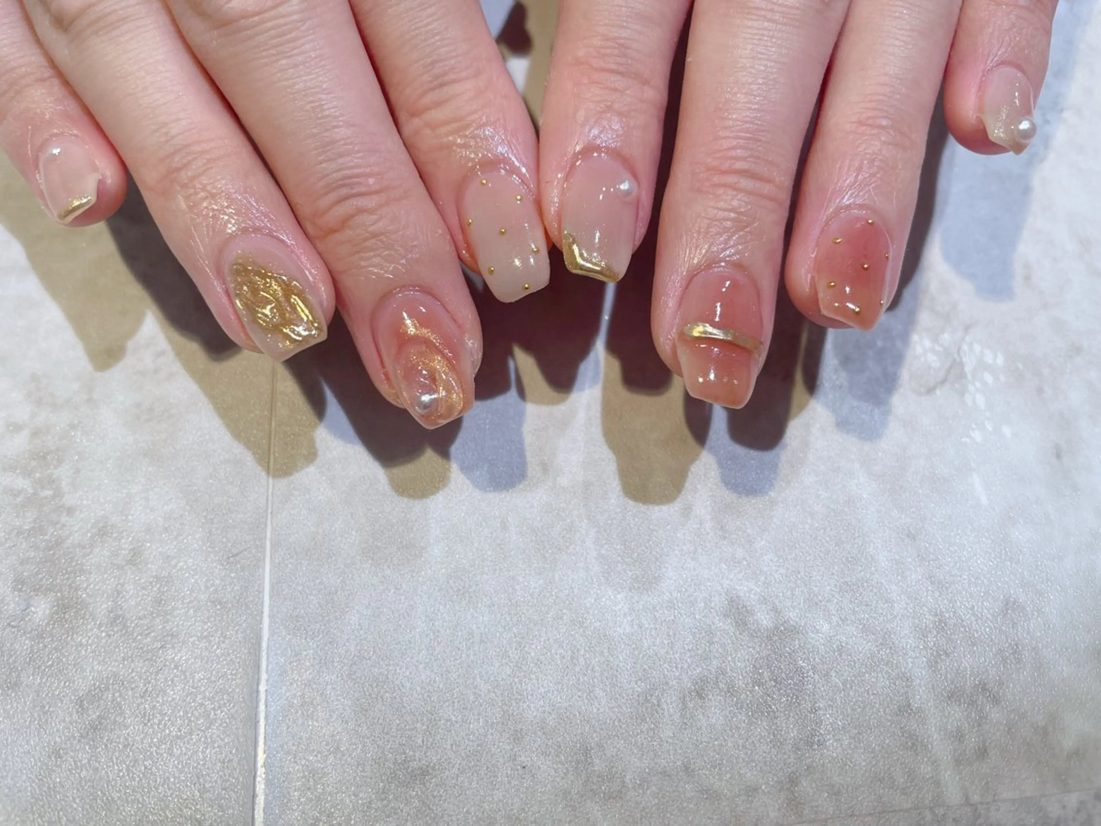 ネイル 舞田 苑香のネイルデザイン