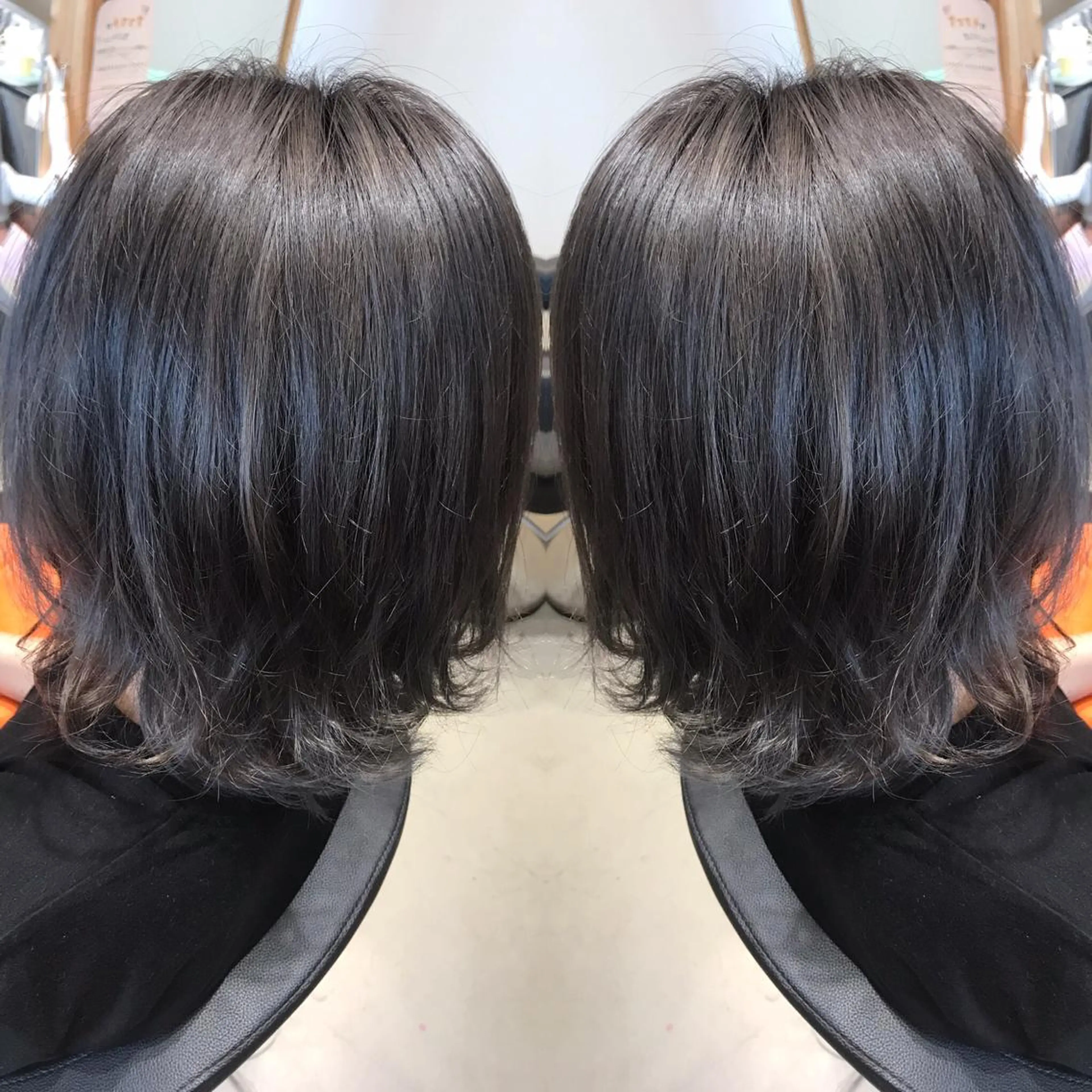 ショート カラー ヘアカラー 大久保 隆蔵のヘアスタイル