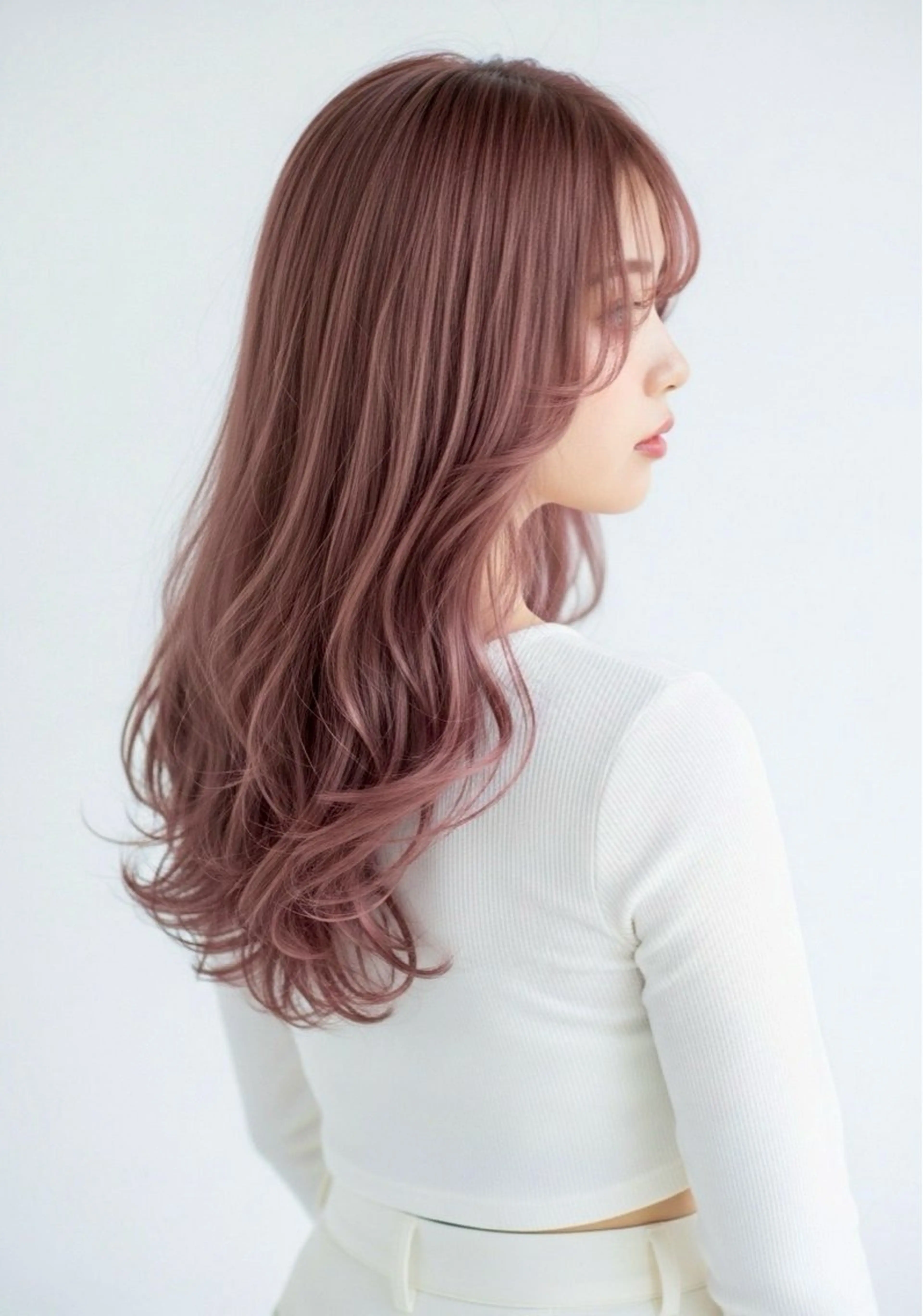 ロング 橋本 茉保のヘアスタイル