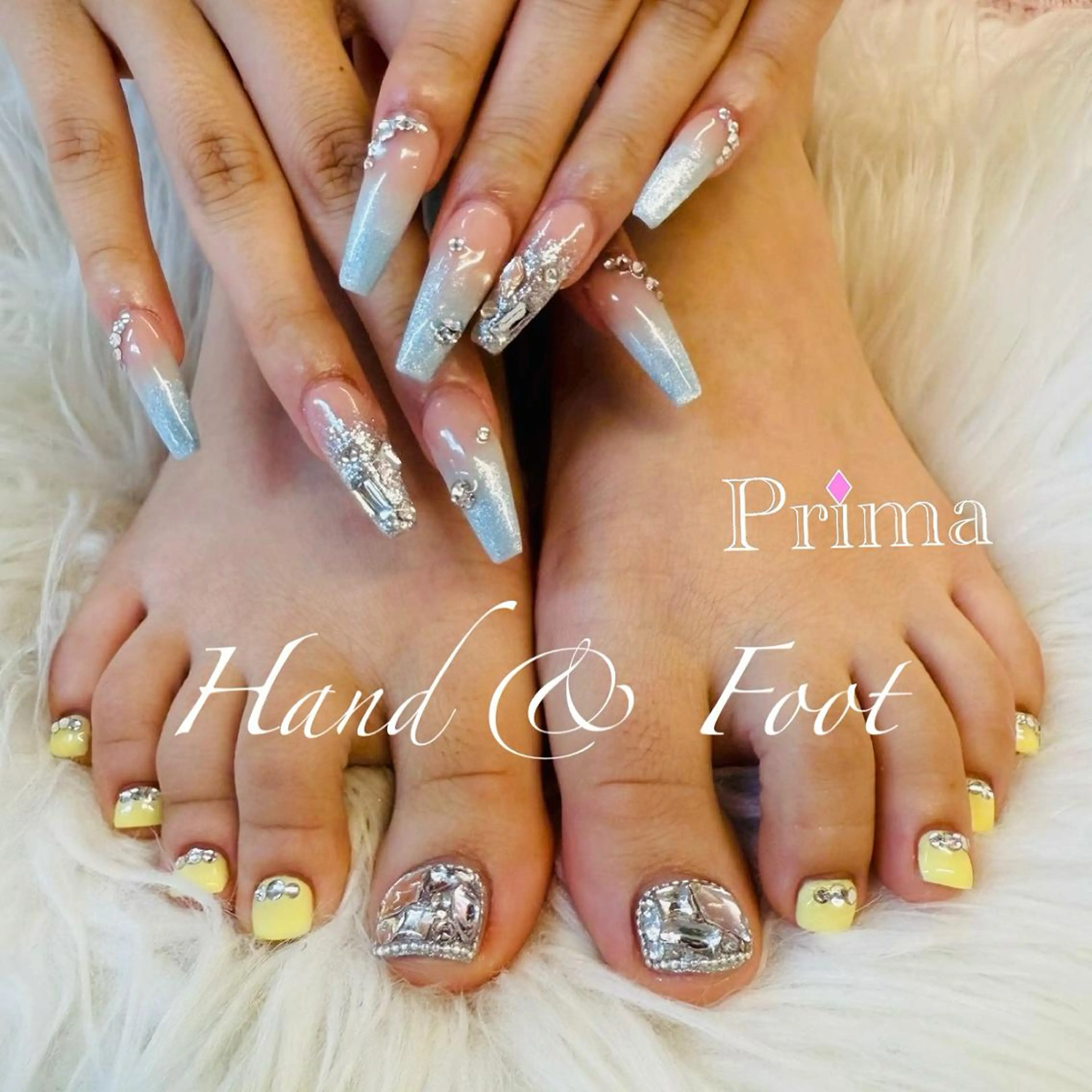 ネイル フットネイル スカルプネイル Prima💎 スカルプ💎Youのネイルデザイン