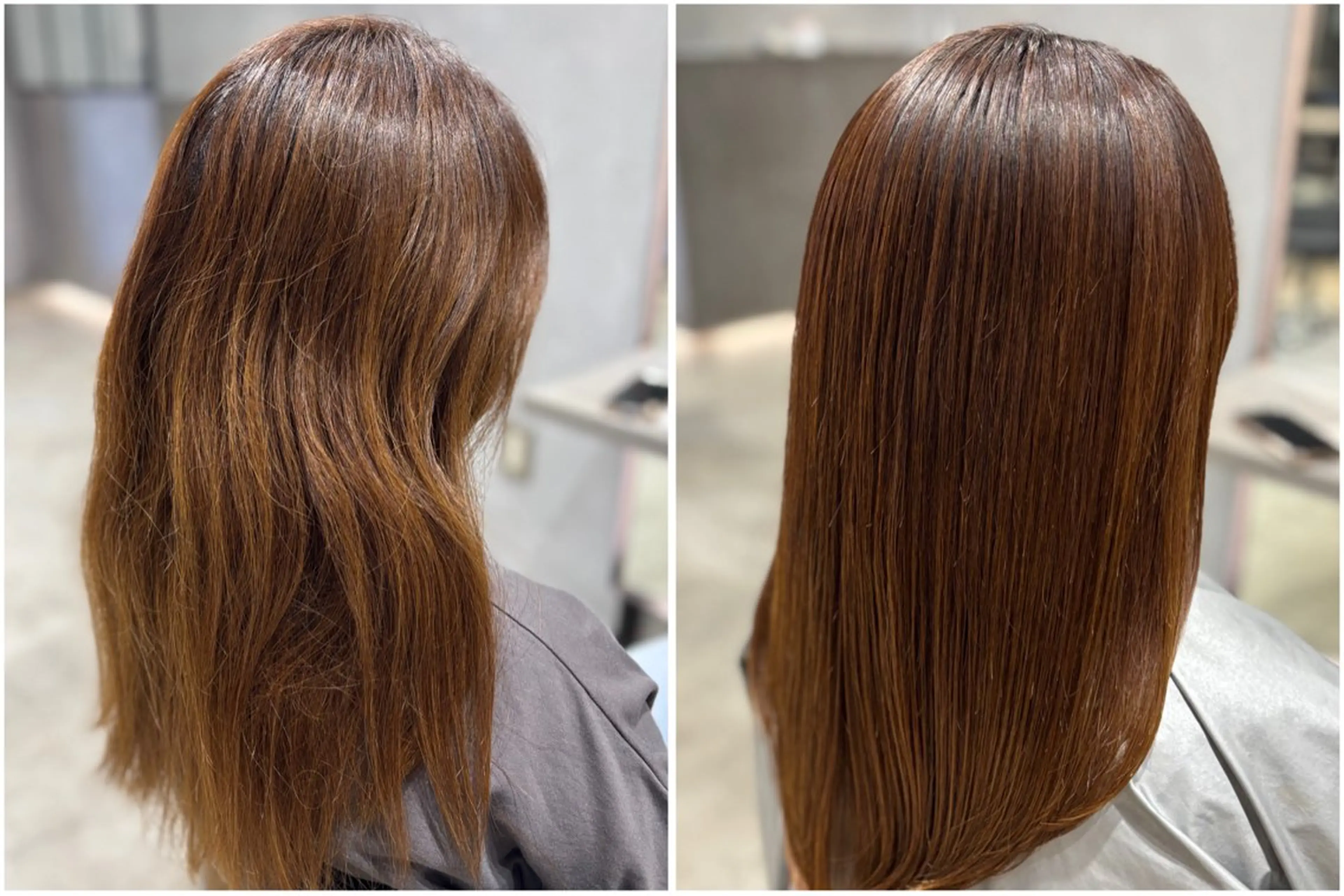 パーマ 縮毛矯正 酸性ストレート ストレートパーマ カット 縮毛矯正 トリートメント 艶髪酸性ストレート /髪質改善/寺田警二のヘアスタイル