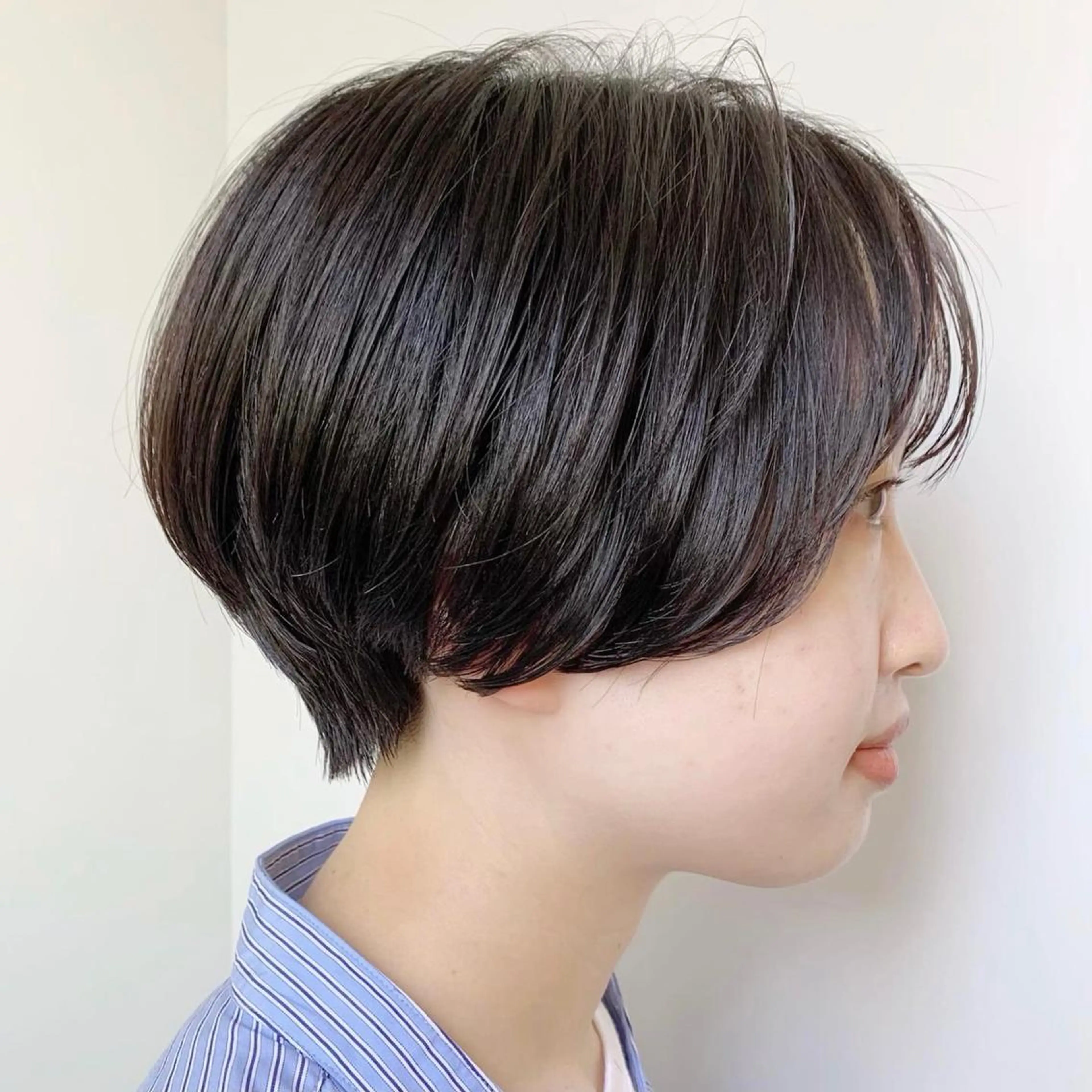 ショート カラー ハンサムショート ショートヘア 韓国ヘア /男女🍁 細江 美紅のヘアスタイル