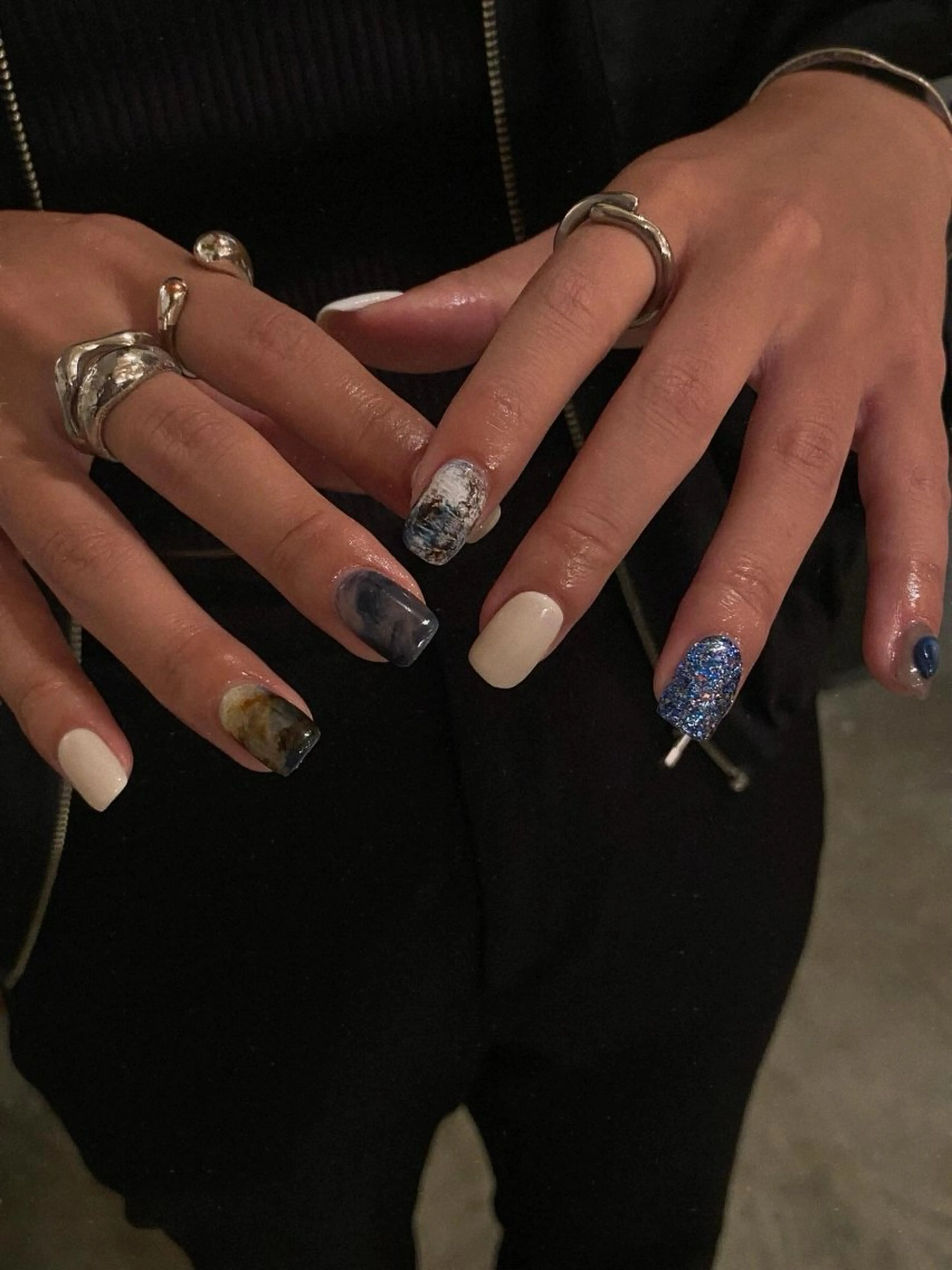 ネイル ハンドネイル Latte.所属・saito keiのネイルデザイン