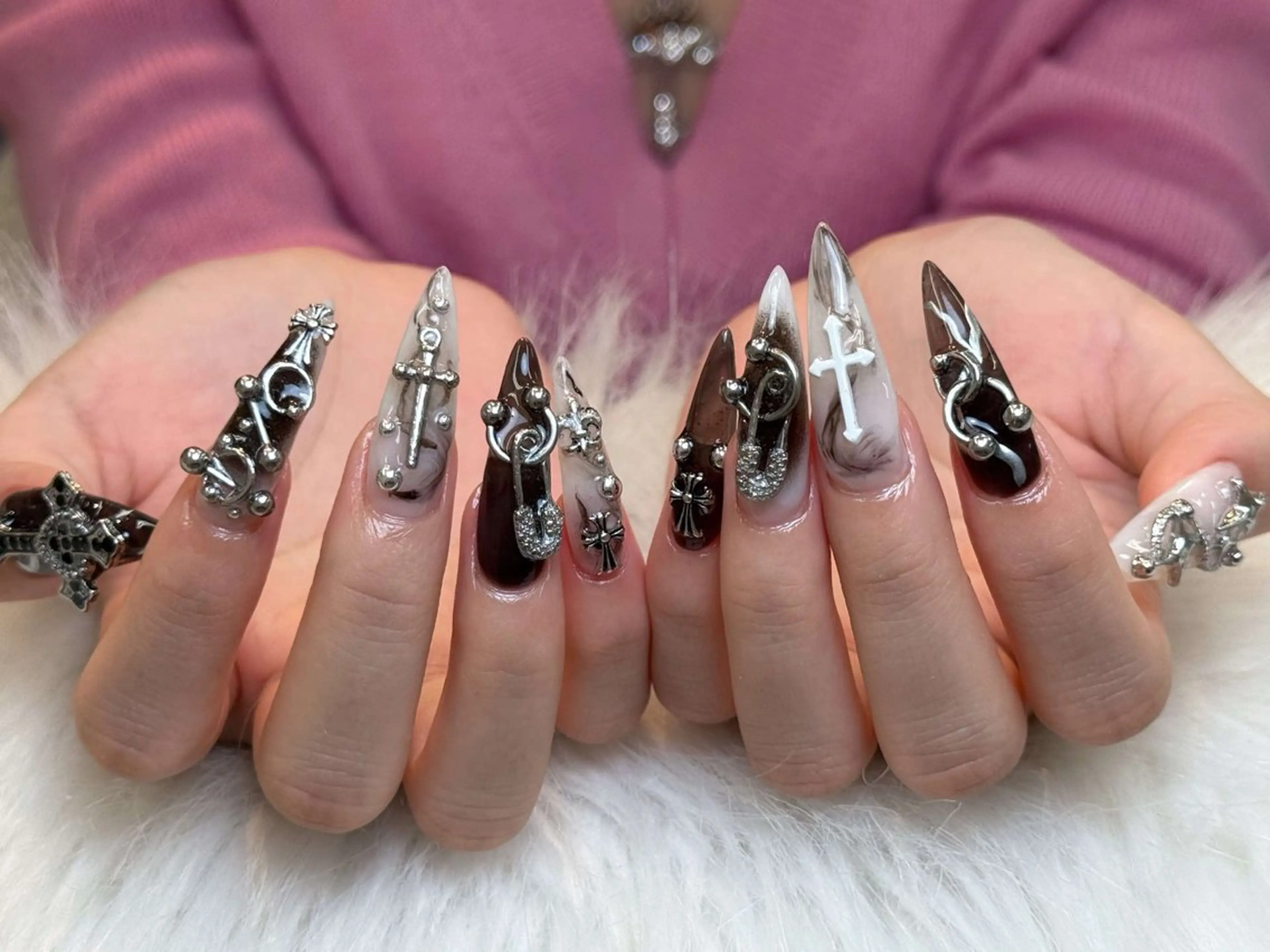 ネイル アートネイル フレンチネイル ジェルネイル ニュアンスネイル オフィスネイル ハンドネイル Nie Nail Salon所属・Nie Nail Shinokuboのネイルデザイン