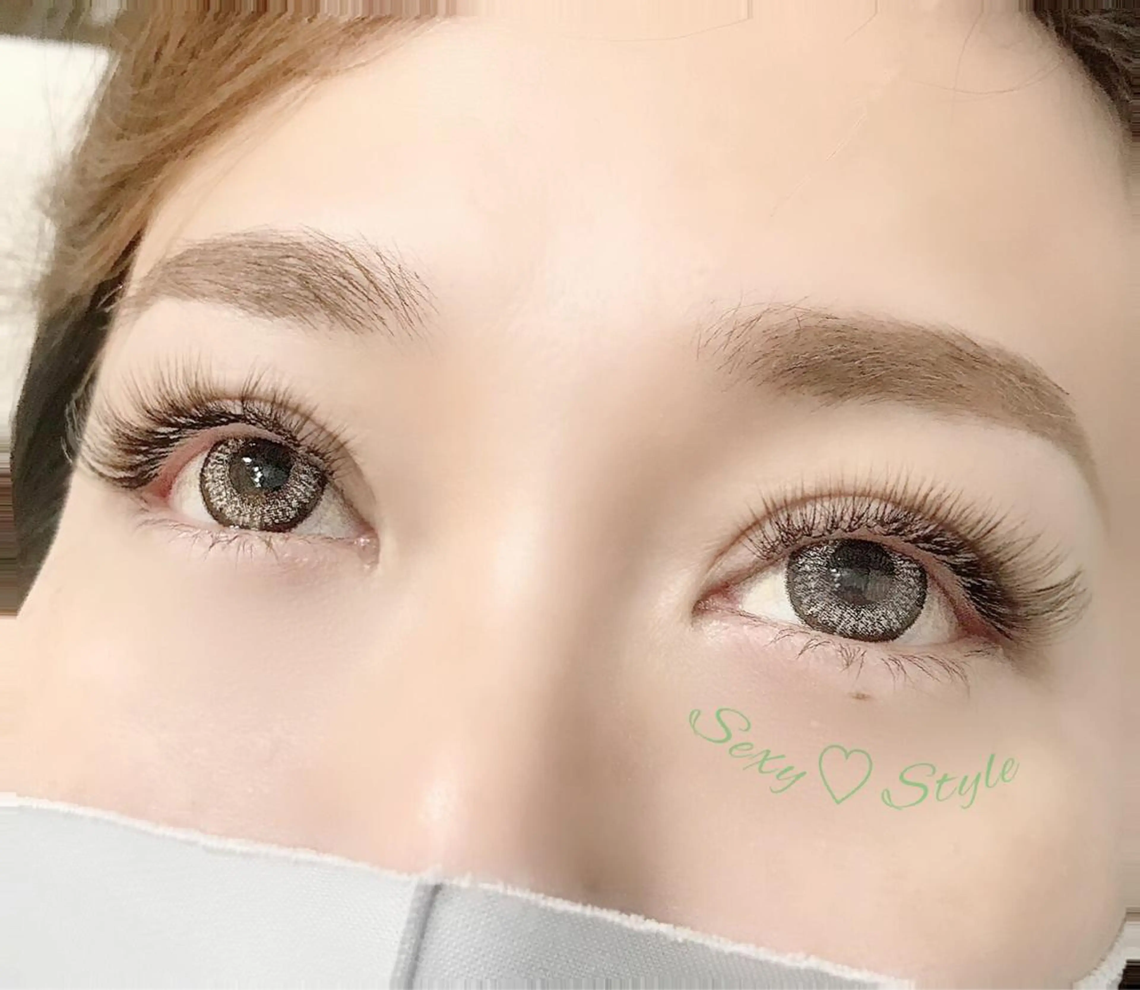 マツエク・マツパ Jカール セクシー ボリュームラッシュ マツエク eyelash presh yukaのマツエク・マツパデザイン