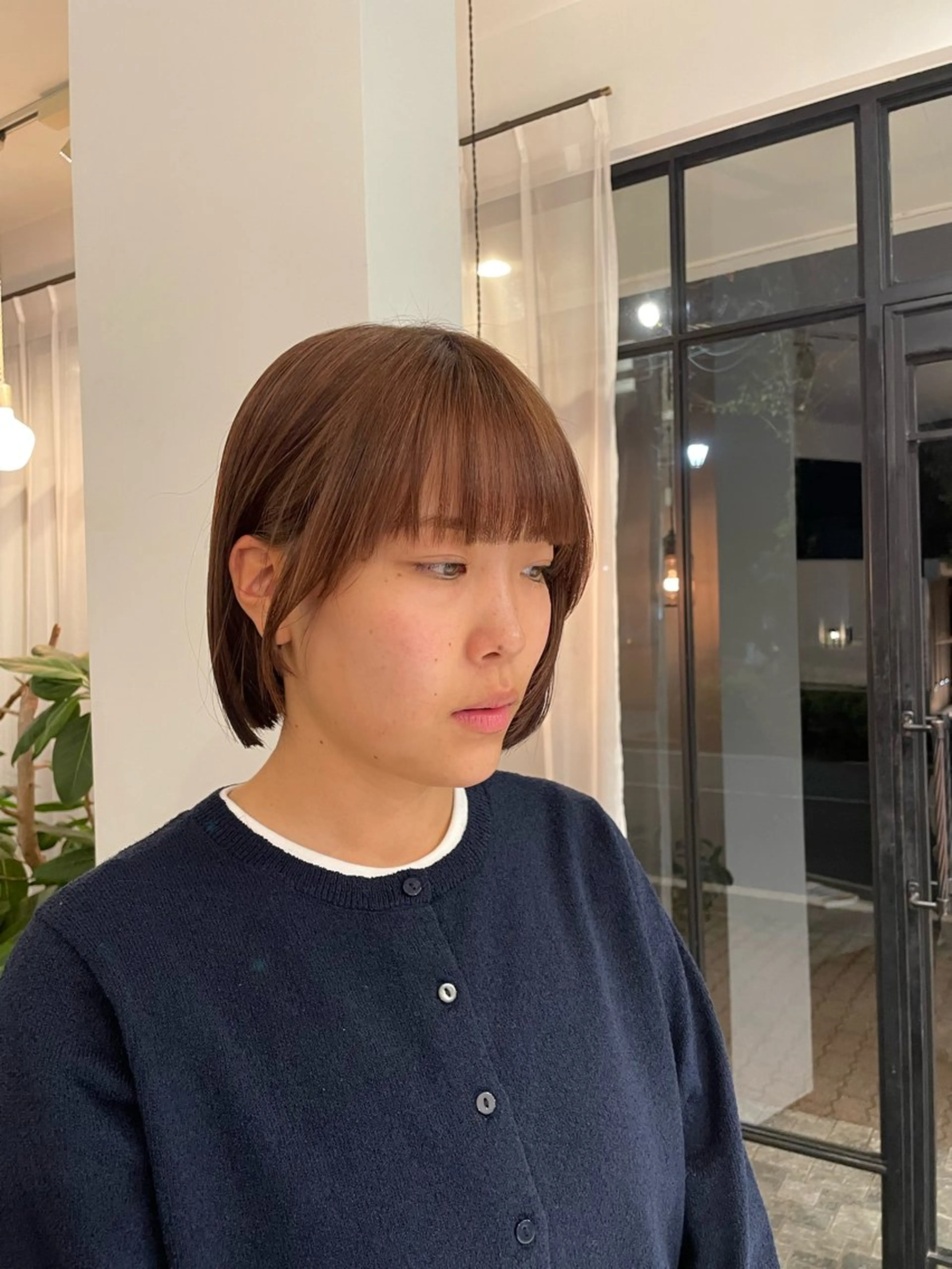 ショート ボブ 顔周りカット romano【ロマーノ】大泉学園所属・ショート/ボブ/ 西野優夏のヘアスタイル