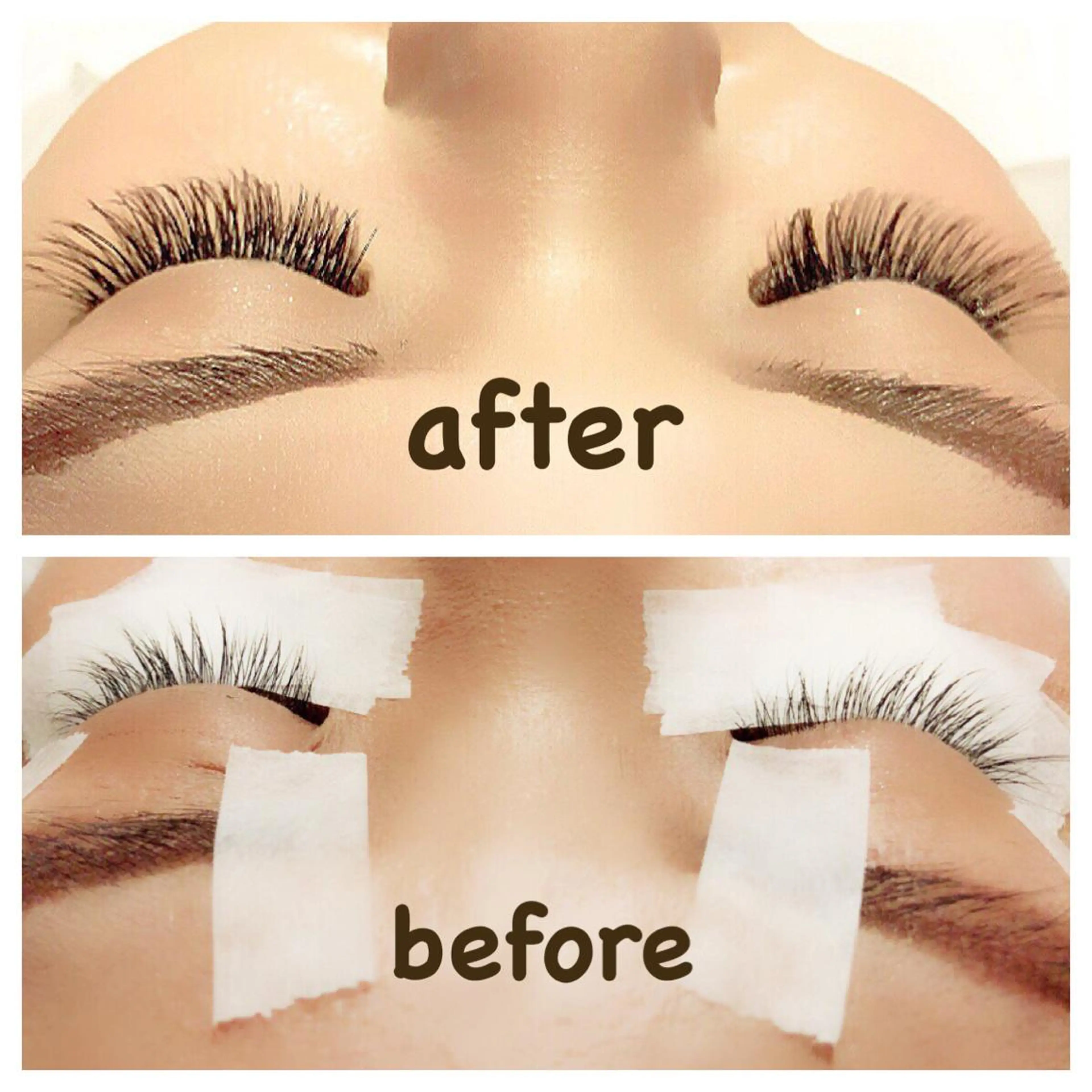 マツエク・マツパ Cカール ボリュームラッシュ 西藤 葵のマツエク・マツパデザイン