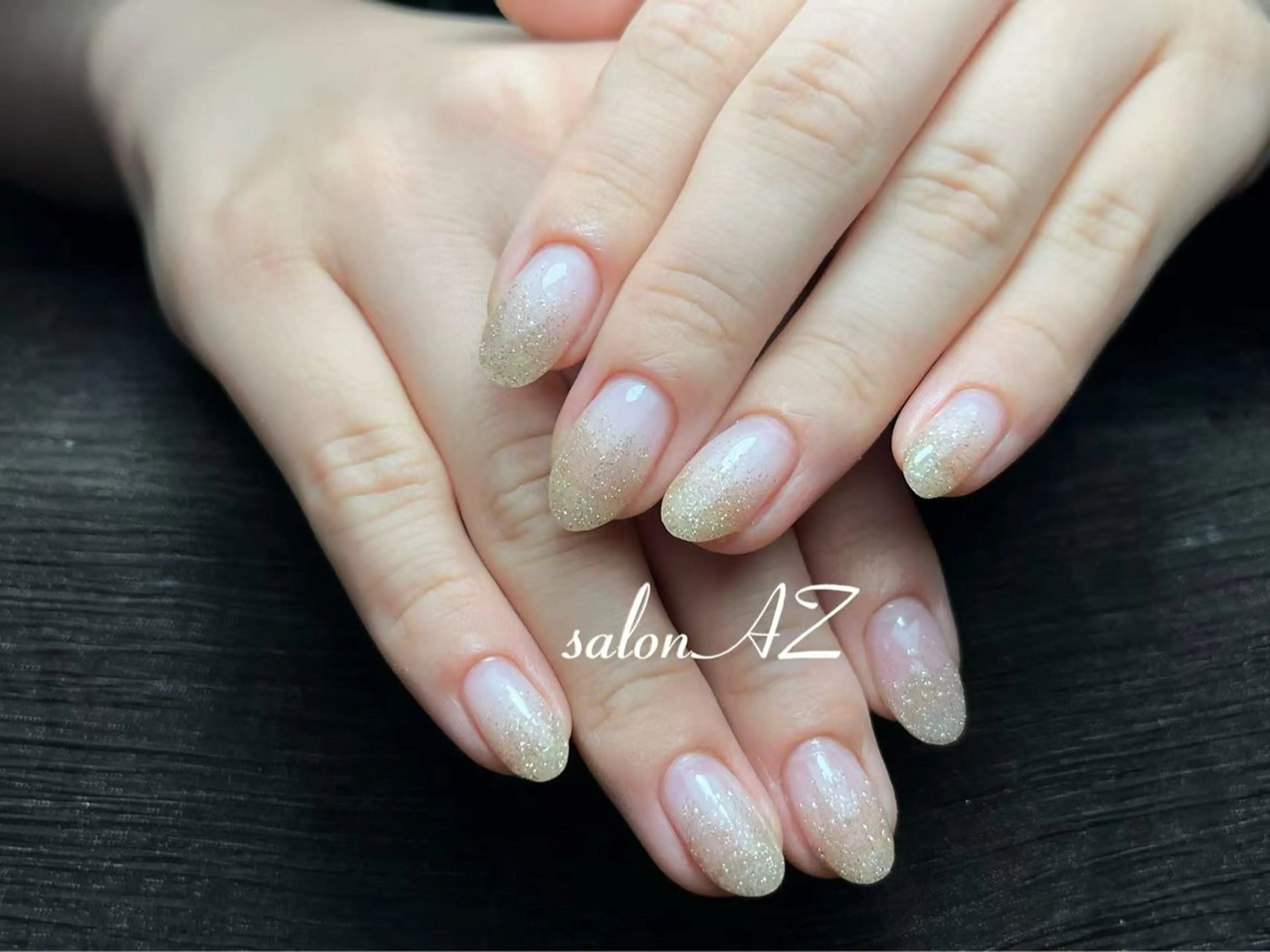 ネイル アートネイル 長さ出し フットネイル フレンチネイル ジェルネイル ハンドネイル salonAZ トップネイリストのネイルデザイン