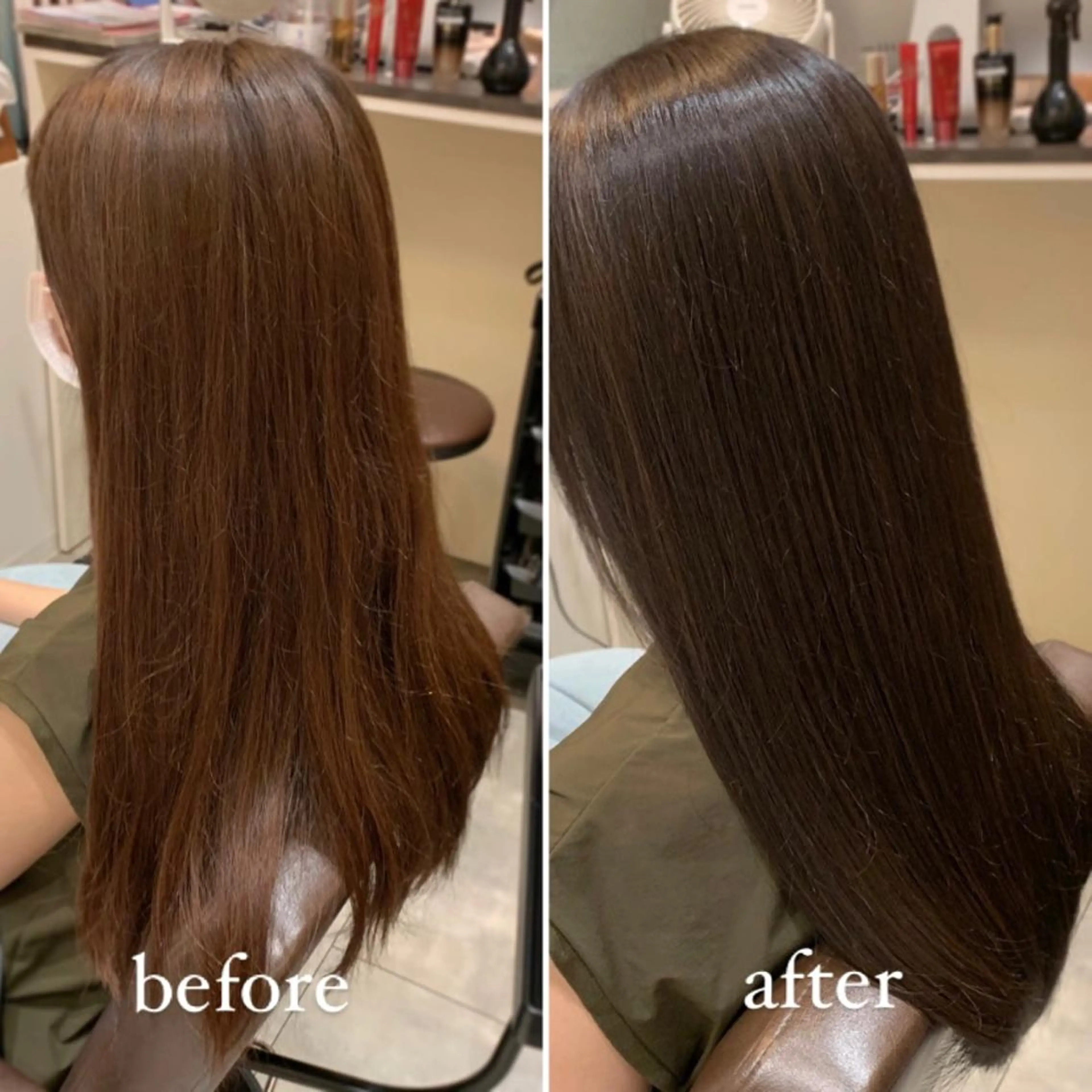 ロング カラー カット ヘアカラー トリートメント 中村 研介のヘアスタイル