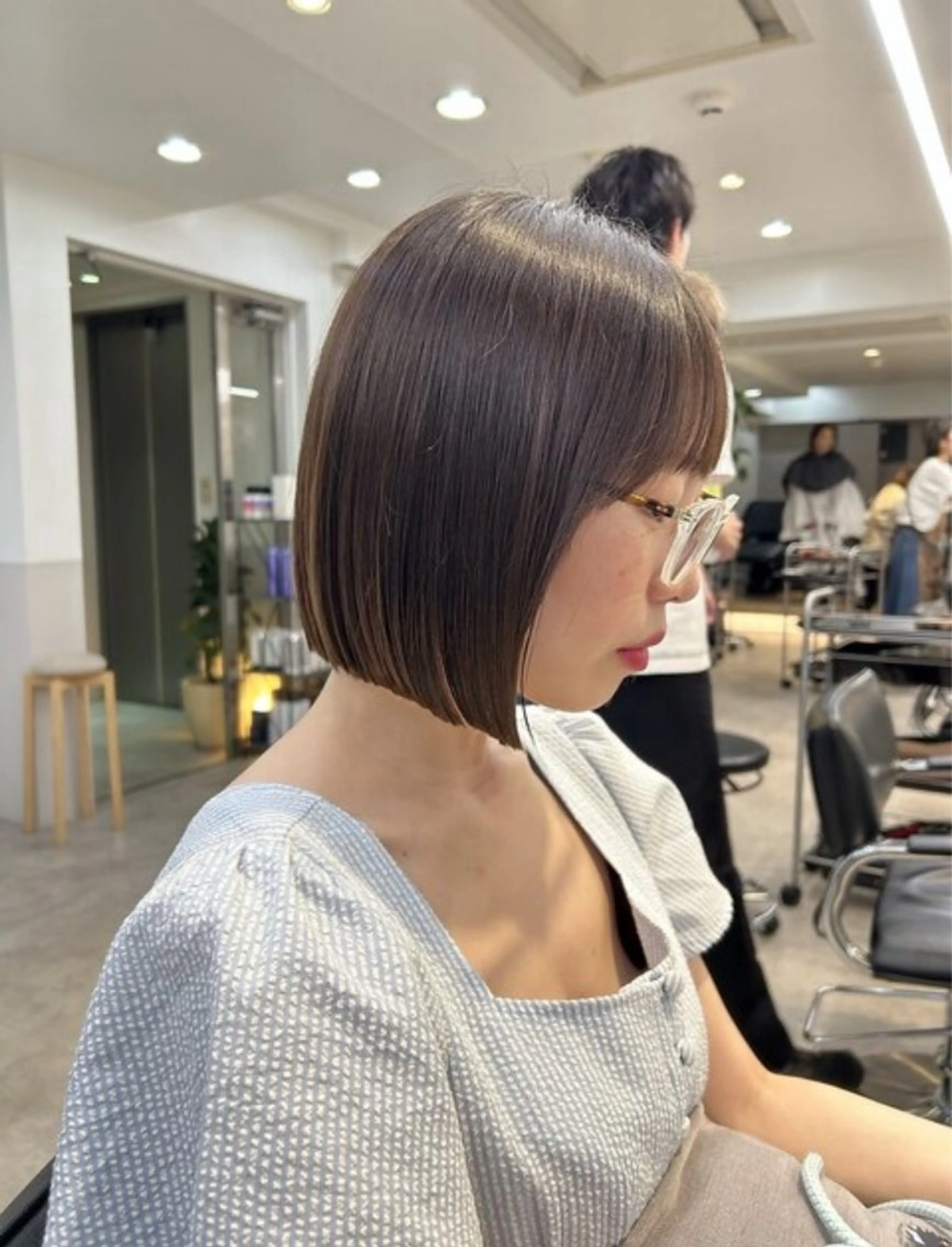 ショート あいこ/レイヤー カット🌷銀座のヘアスタイル