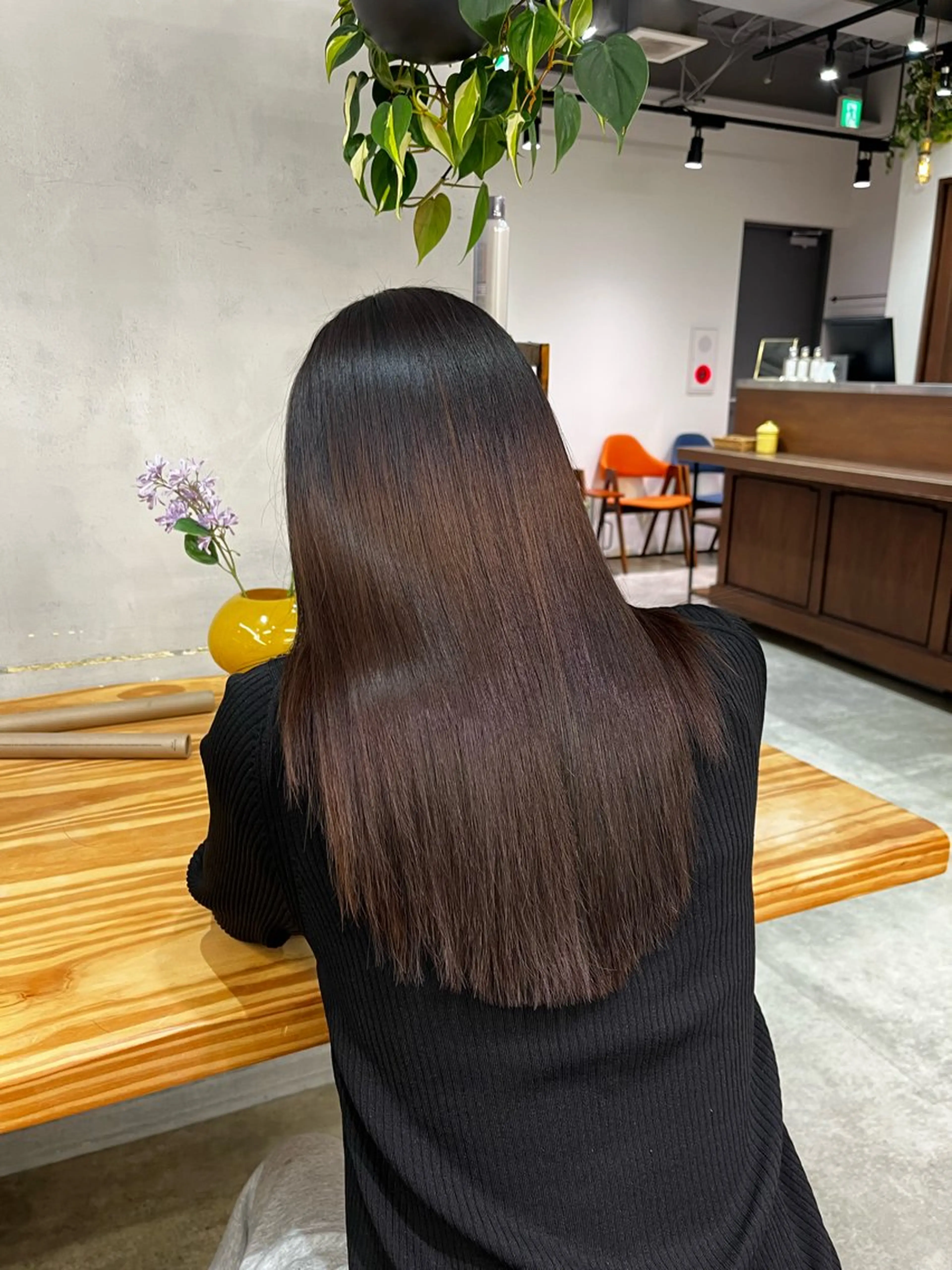 ロング 平居 舞白のヘアスタイル