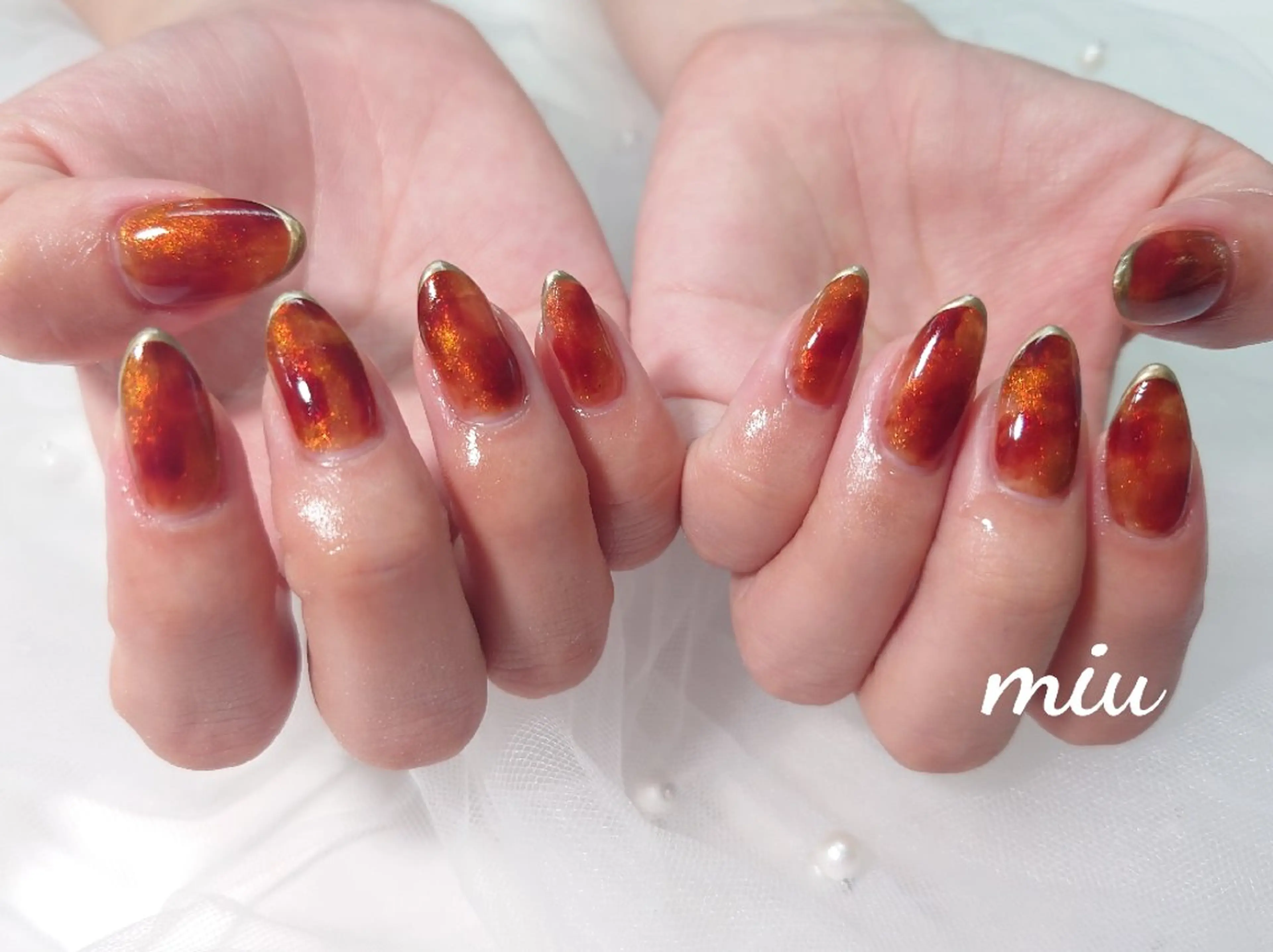 ネイル ハンドネイル miu nail亀戸 Momokaのネイルデザイン