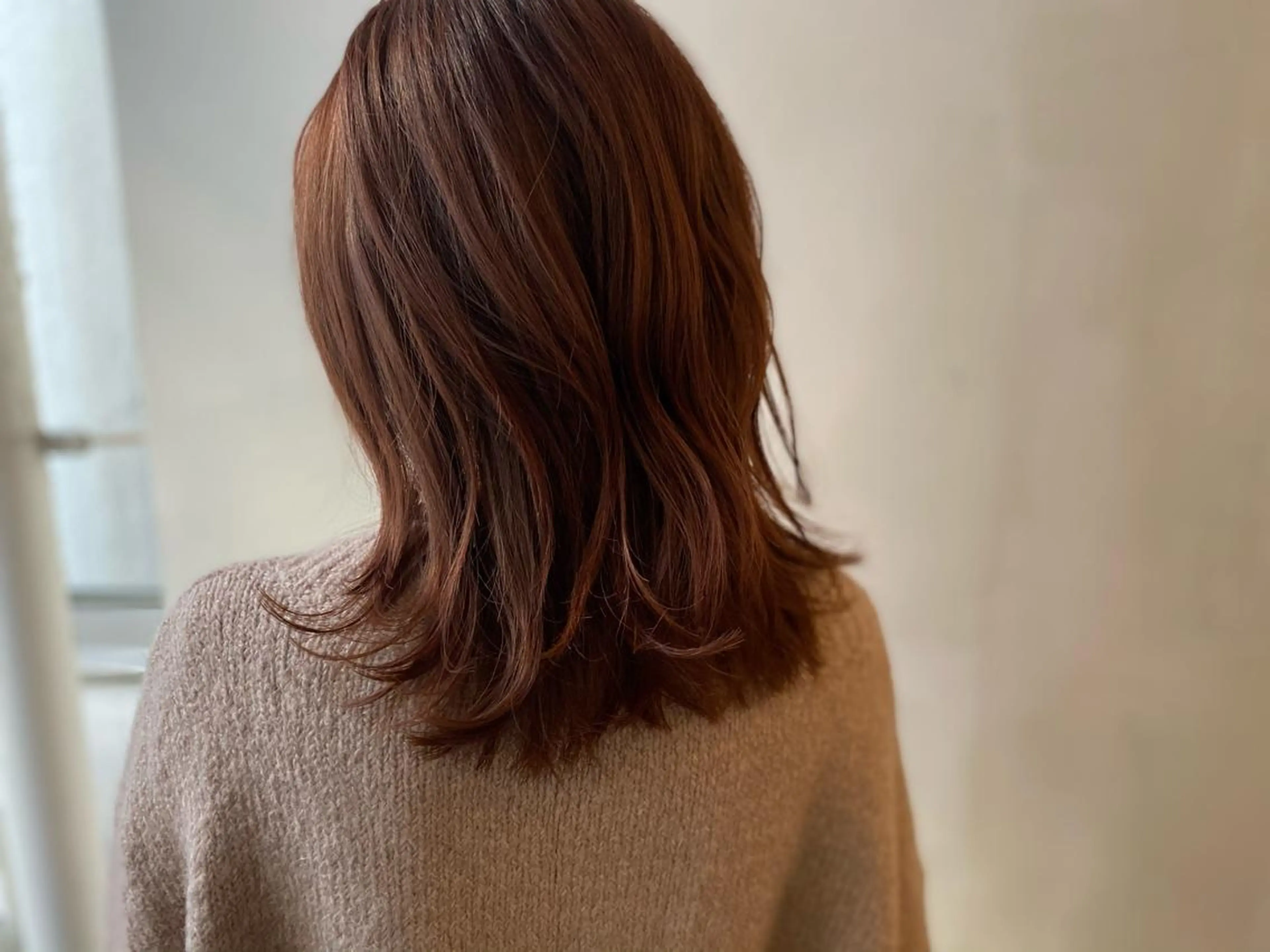セミロング トリートメント カット ヘアカラー トリートメント ⭐️ アユミ⭐️のヘアスタイル