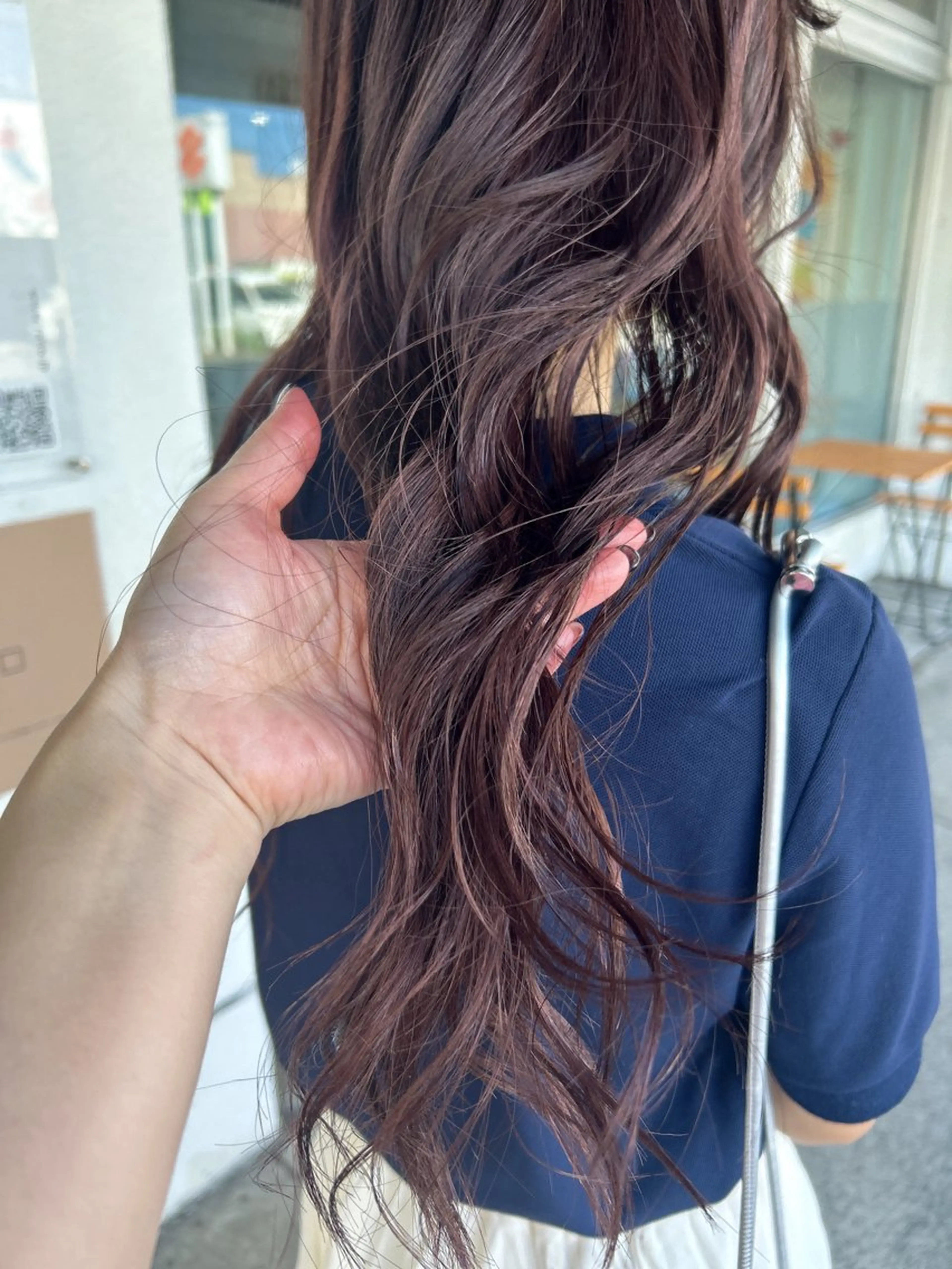 ロング カット ヘアカラー 透明感カラー 暖色shihoのヘアスタイル