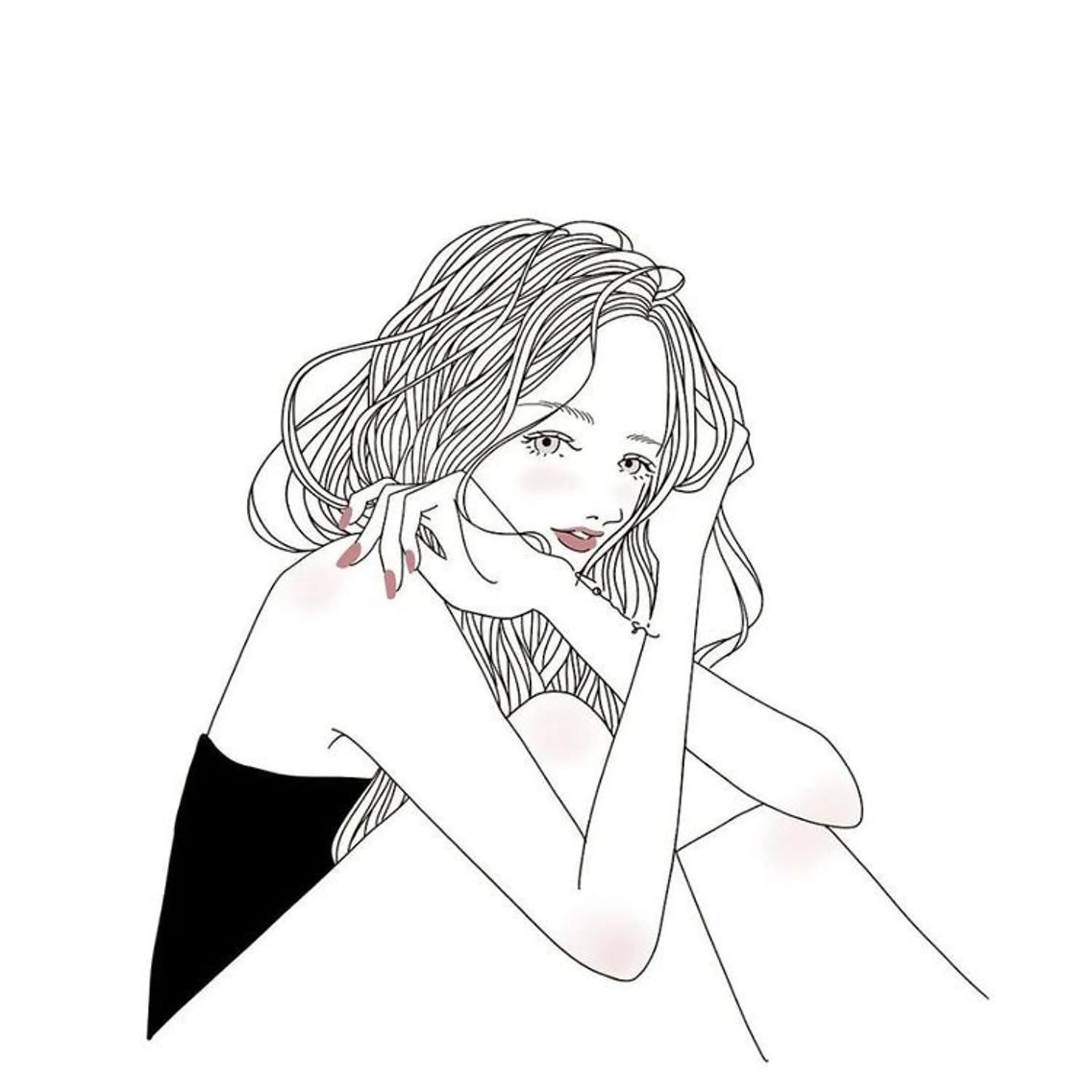 ロング GIEN 末吉 海斗のヘアスタイル