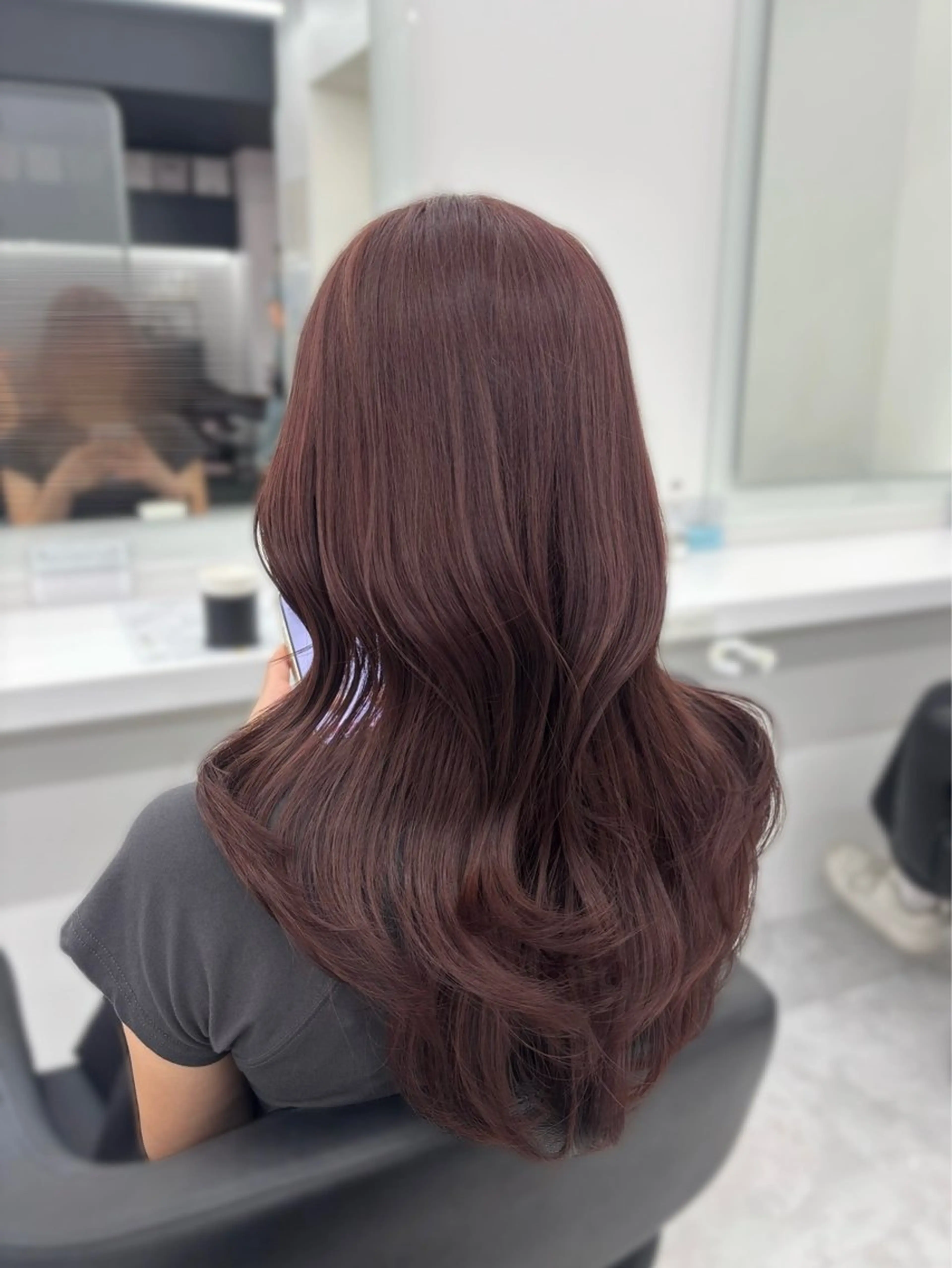 カラー かわいい艶髪🤍 れいな🤍のヘアスタイル